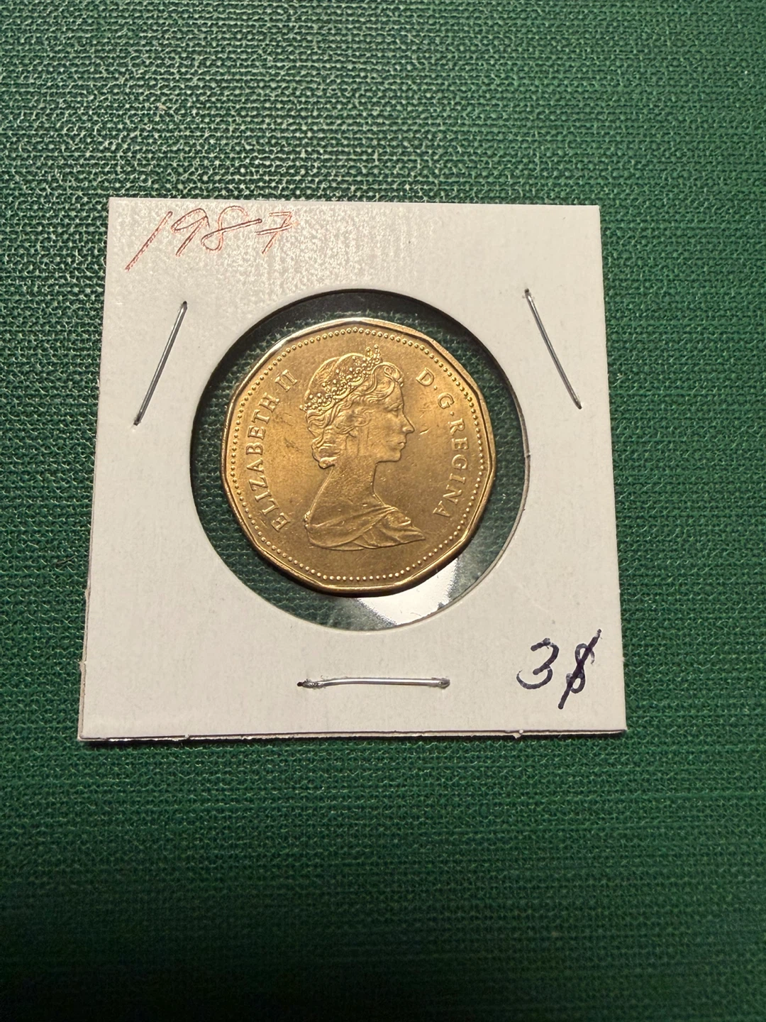 1987 Canadian Dollar Coin