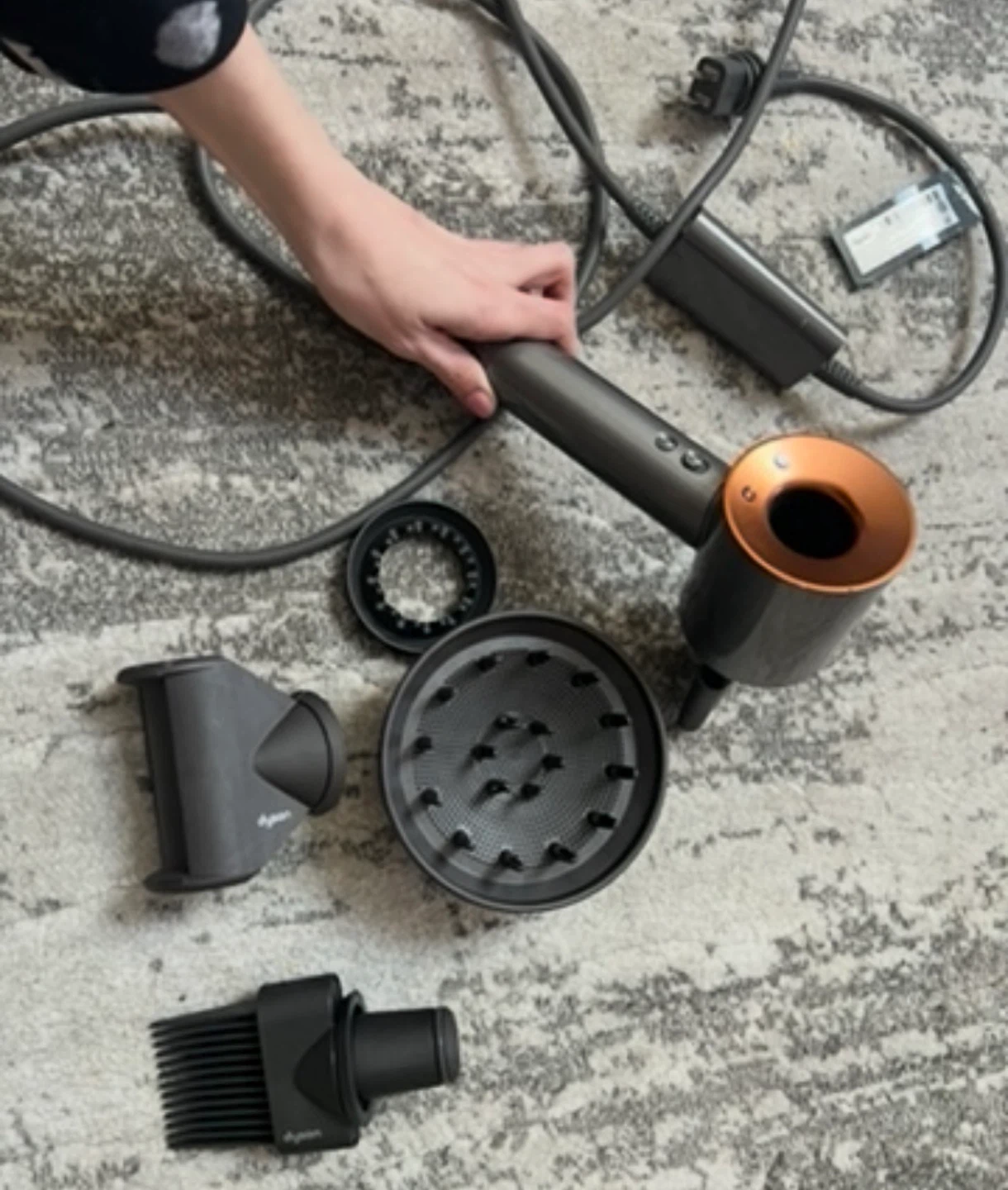 Dyson Supersonic Hair Dryer with Attachments - photo 3