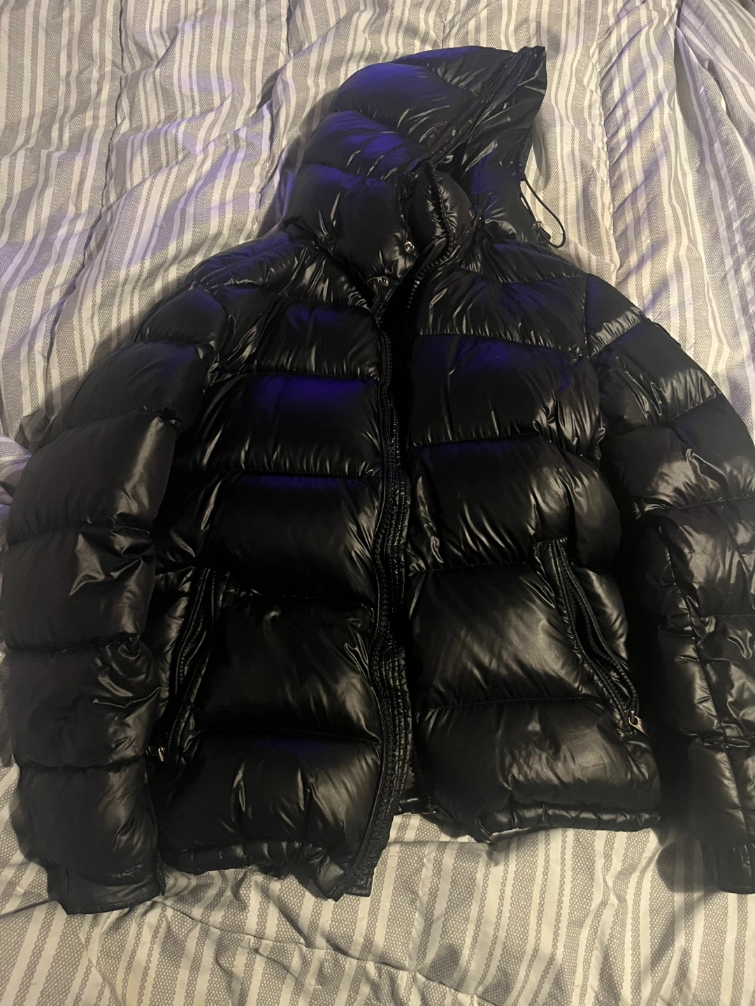 Moncler Black Puffer Jacket - photo 2