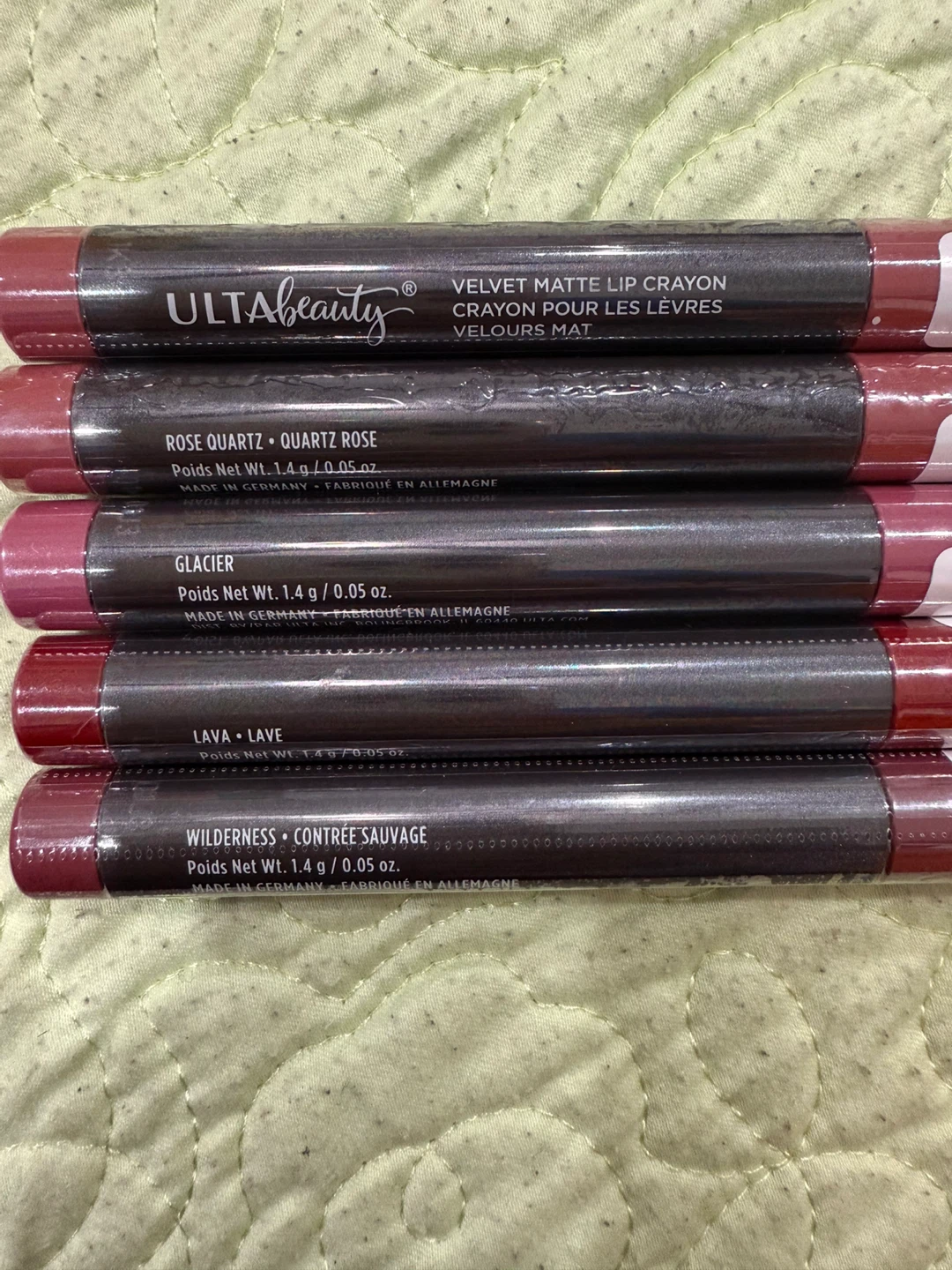 ULTA Beauty Velvet Matte Lip Crayon Set