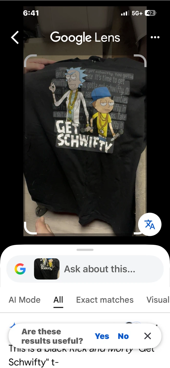 Rick and Morty Get Schwifty Black T-Shirt