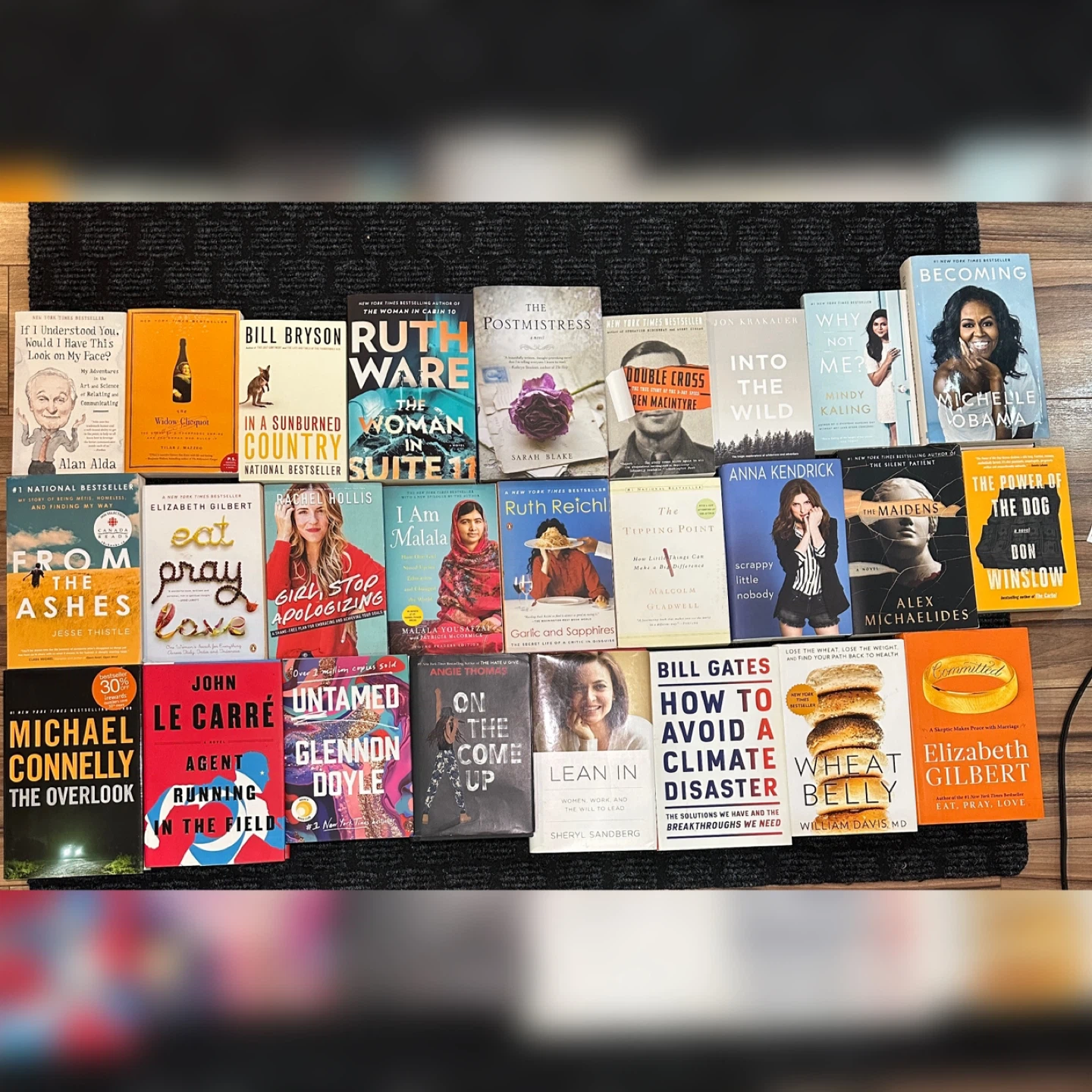 Lean in, the tipping point, why not me?, From the ashes,…