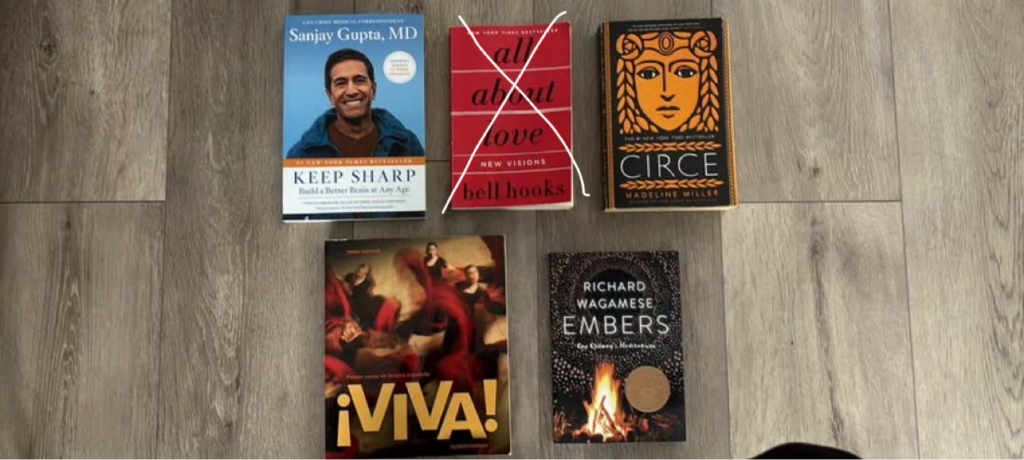 Books for $5 each
