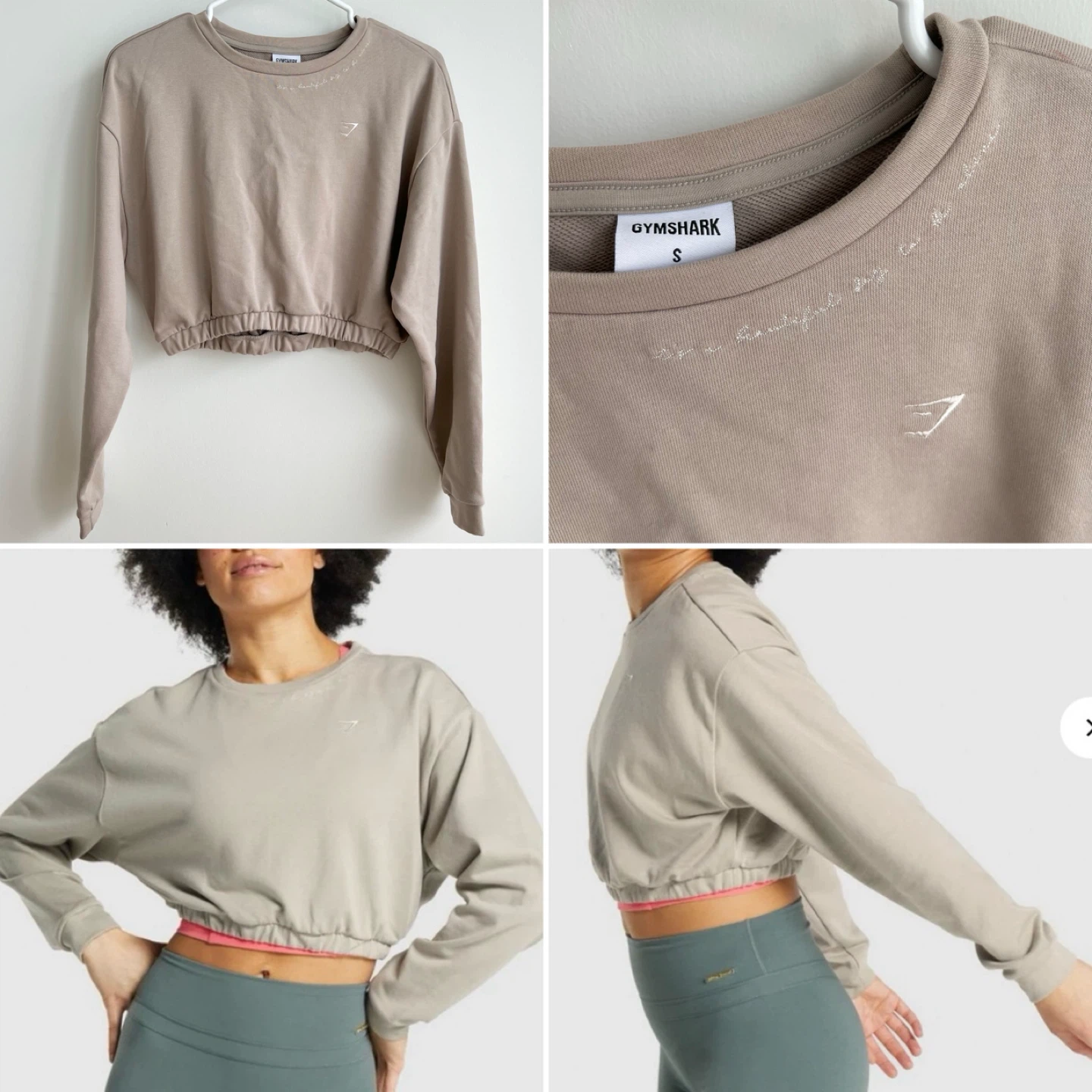 Gymshark Cropped Sweatshirt