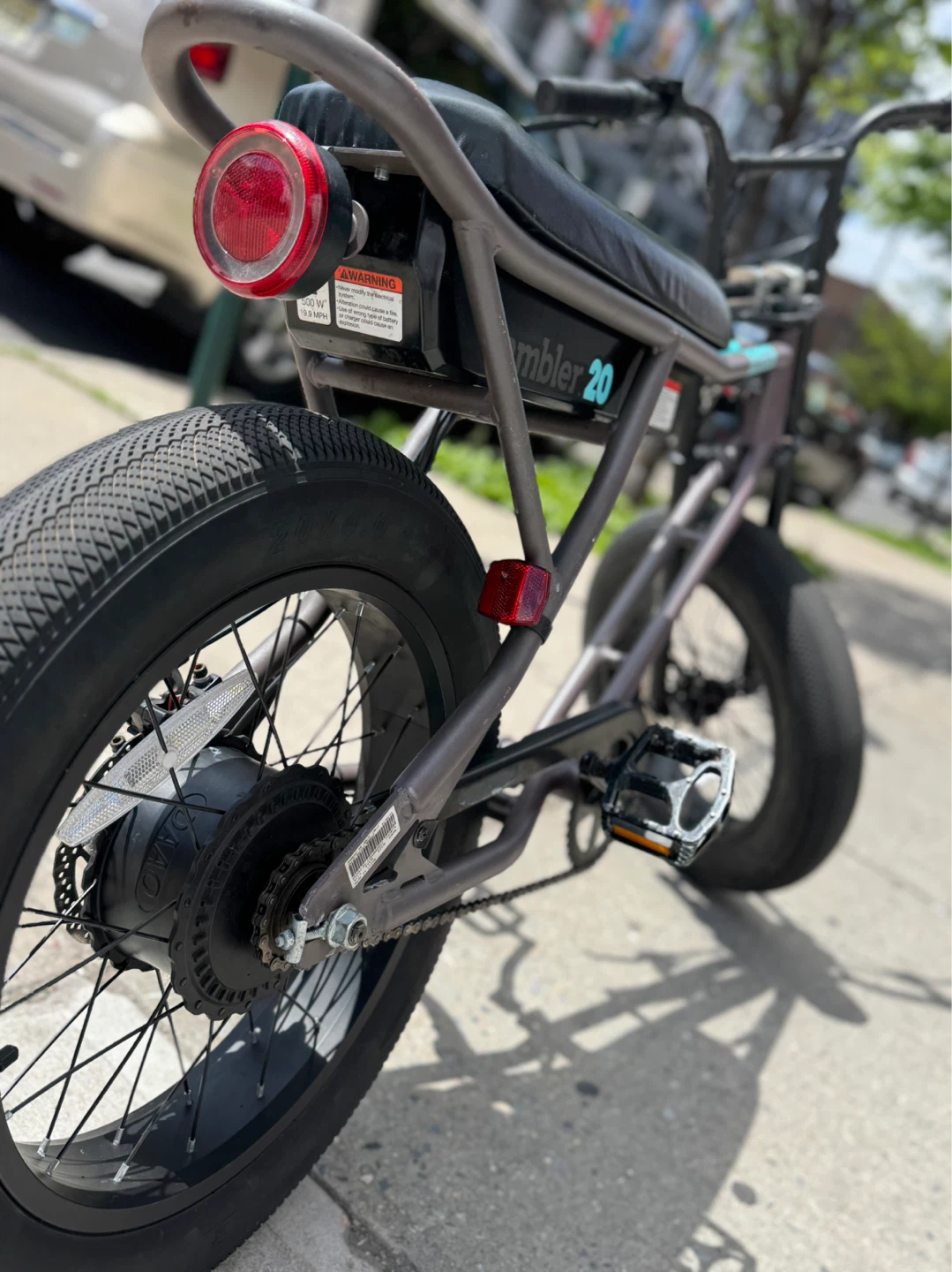Razor Rambler 20 Electric Bike - photo 3