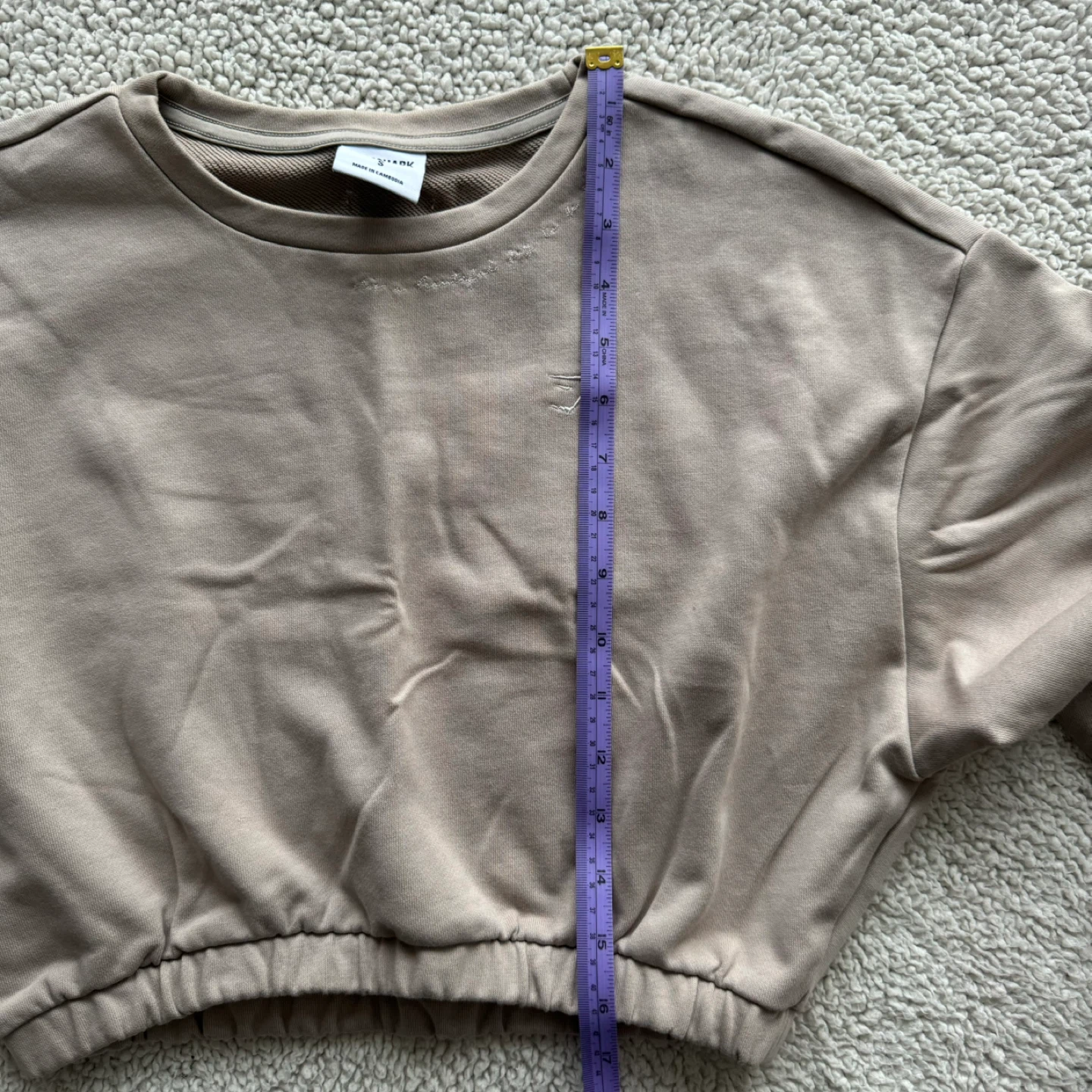 Gymshark Cropped Sweatshirt - photo 2