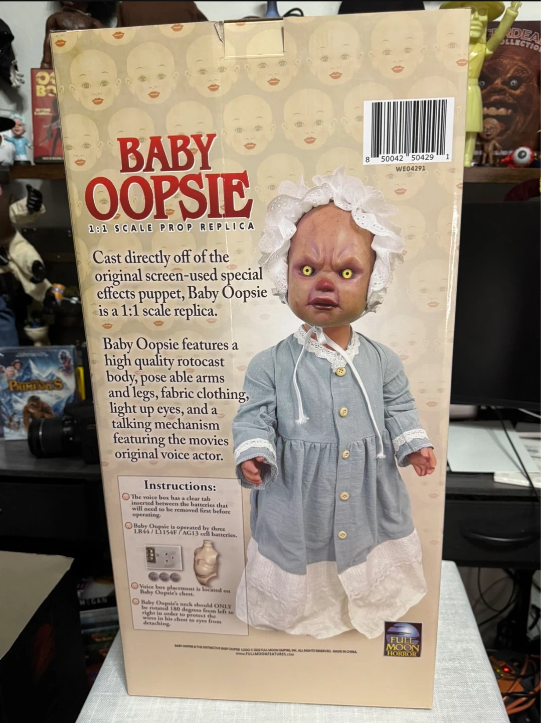 Baby OOPSIE 1:1 Scale Prop Replica Full Moon Horror