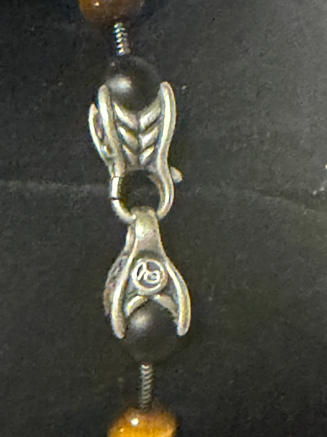 David Yurman Spiritual Beads bracelet 925 chevron clasps - photo 3