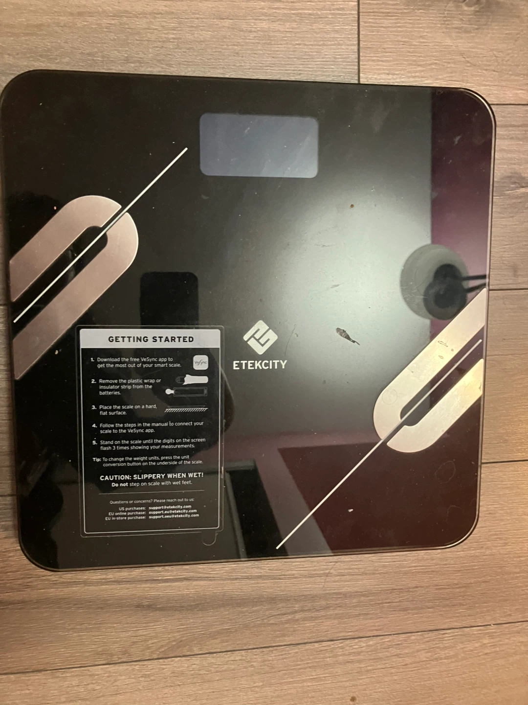 Etekcity Digital Body Weight Scale with yoga mat - photo 2