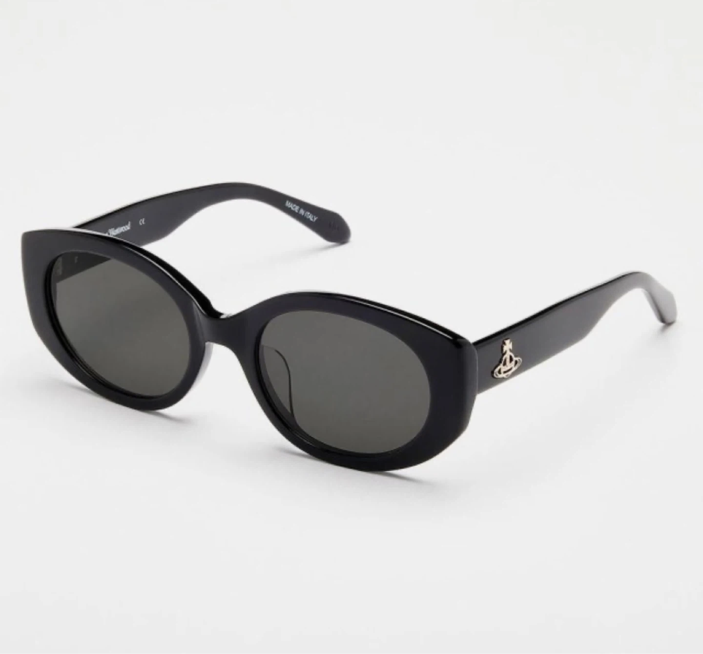 Like new Authentic Vivienne Westwood Black Oval Sunglasses - photo 2