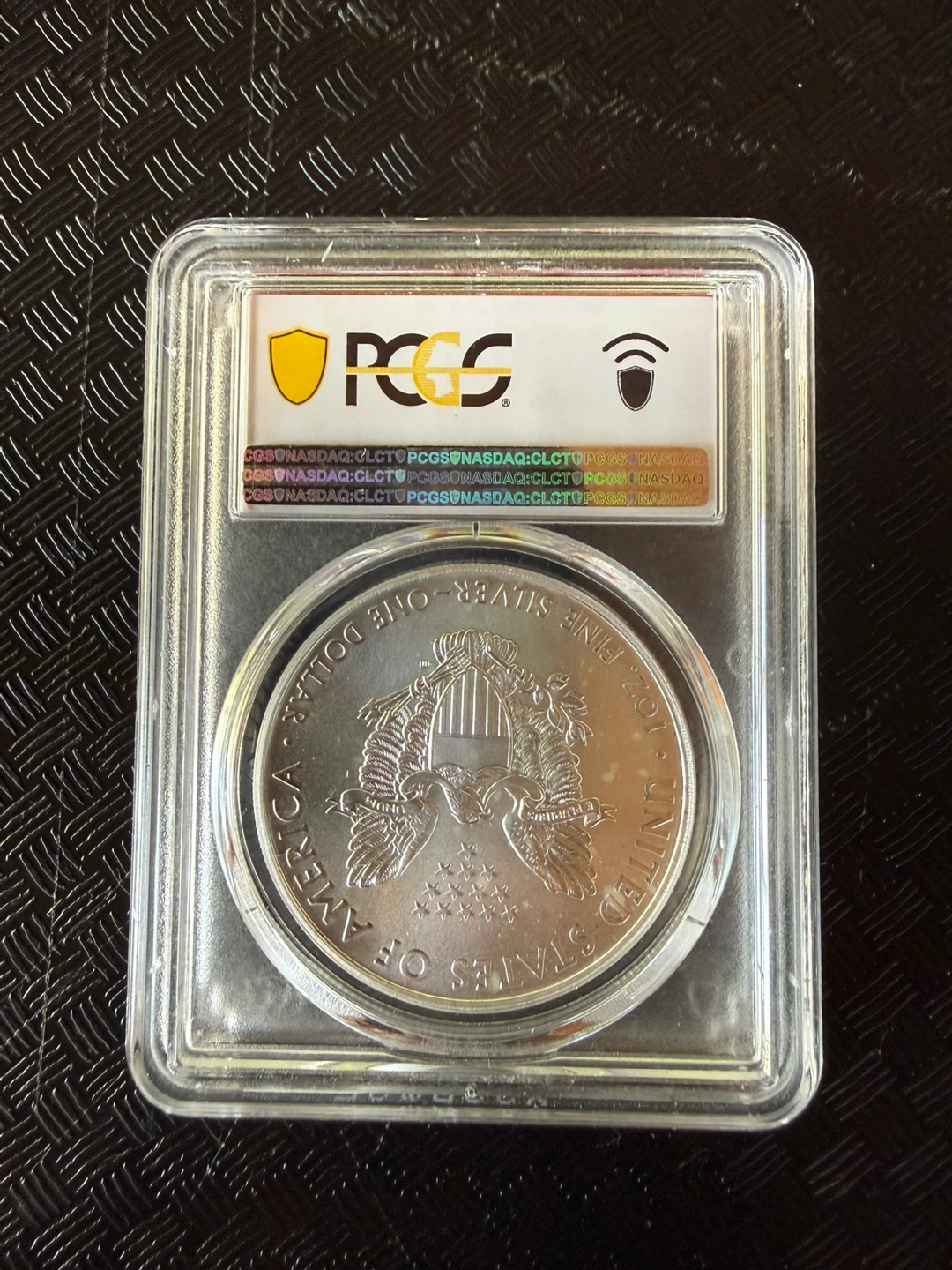 PCGS MS69 First Strike Silver Eagle T1 Emergency Issue - photo 2