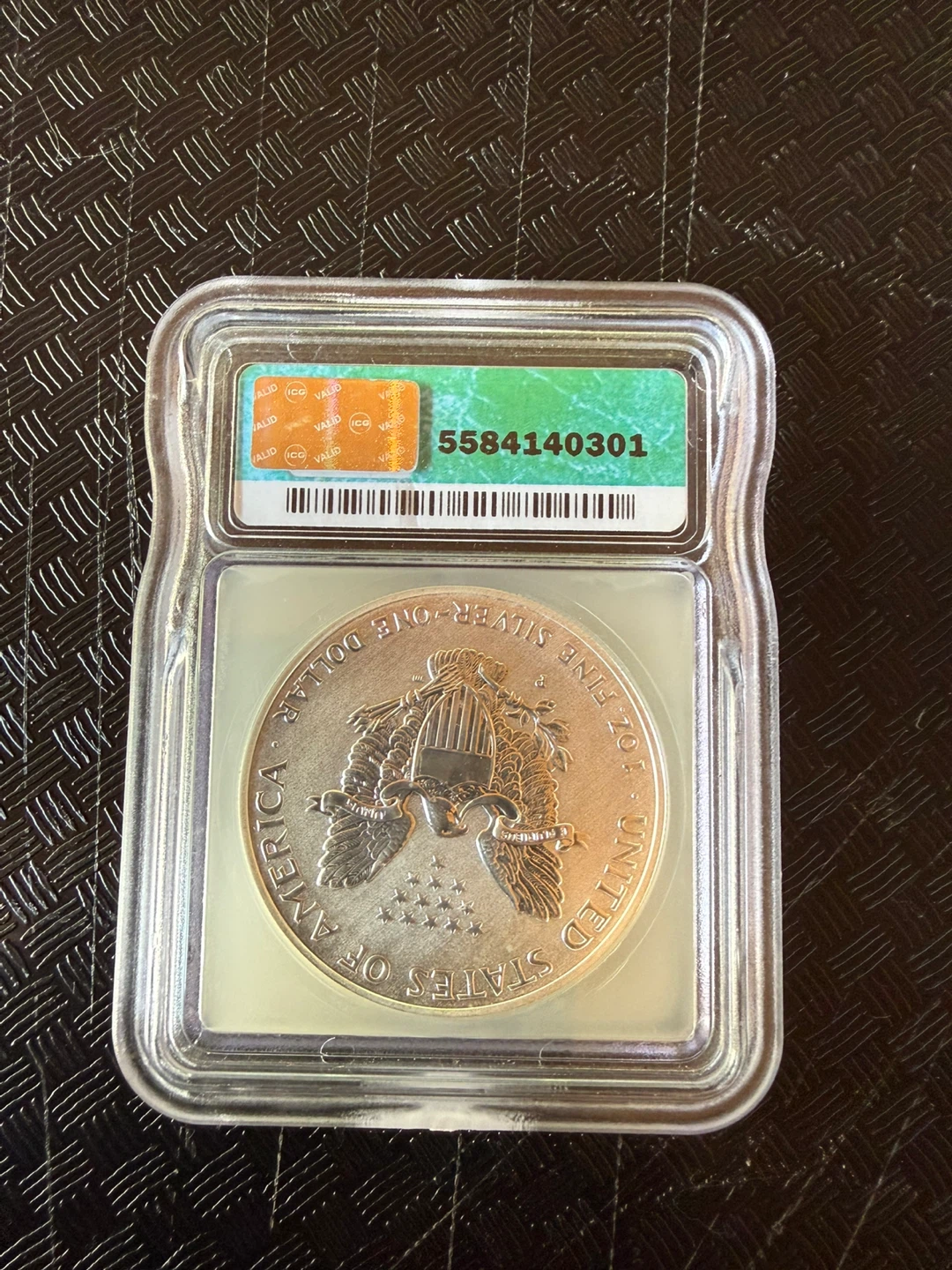 2006 American Eagle Silver Dollar Coin REVERSE PROOF - photo 2