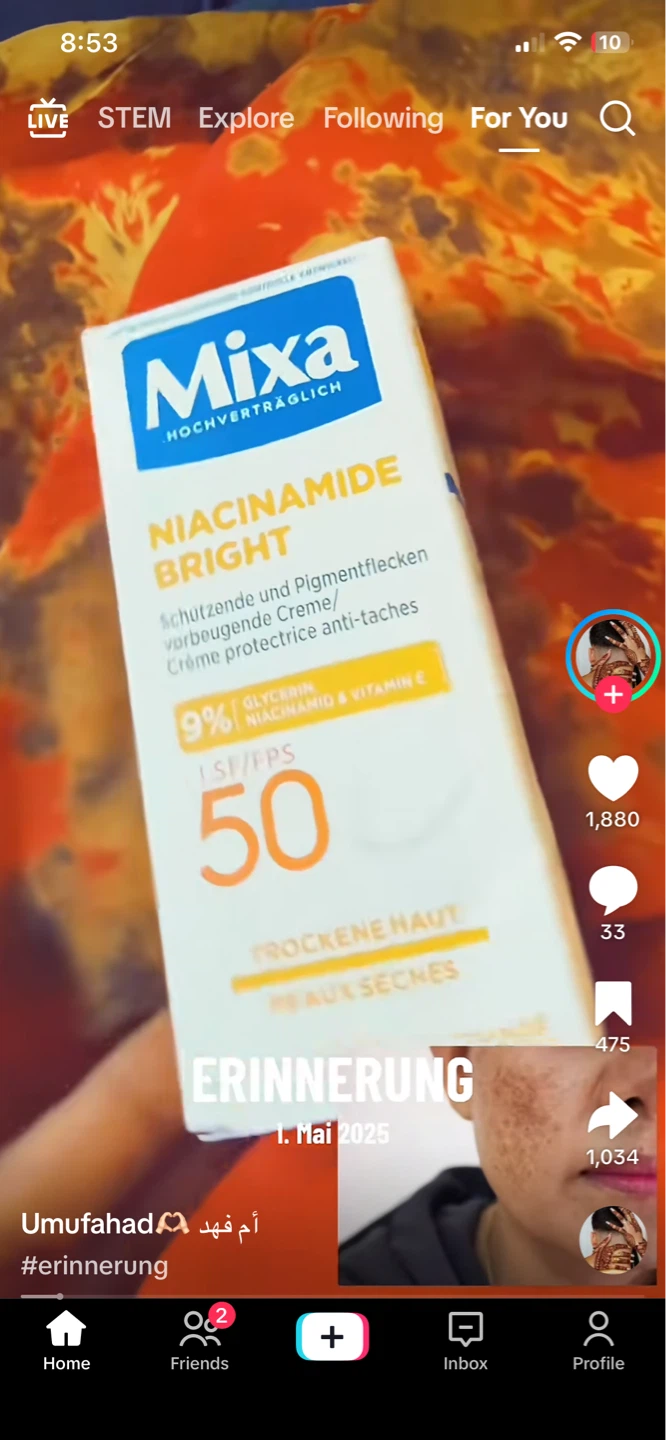 Mixa Niacinamide Bright SPF 50 Cream - photo 3