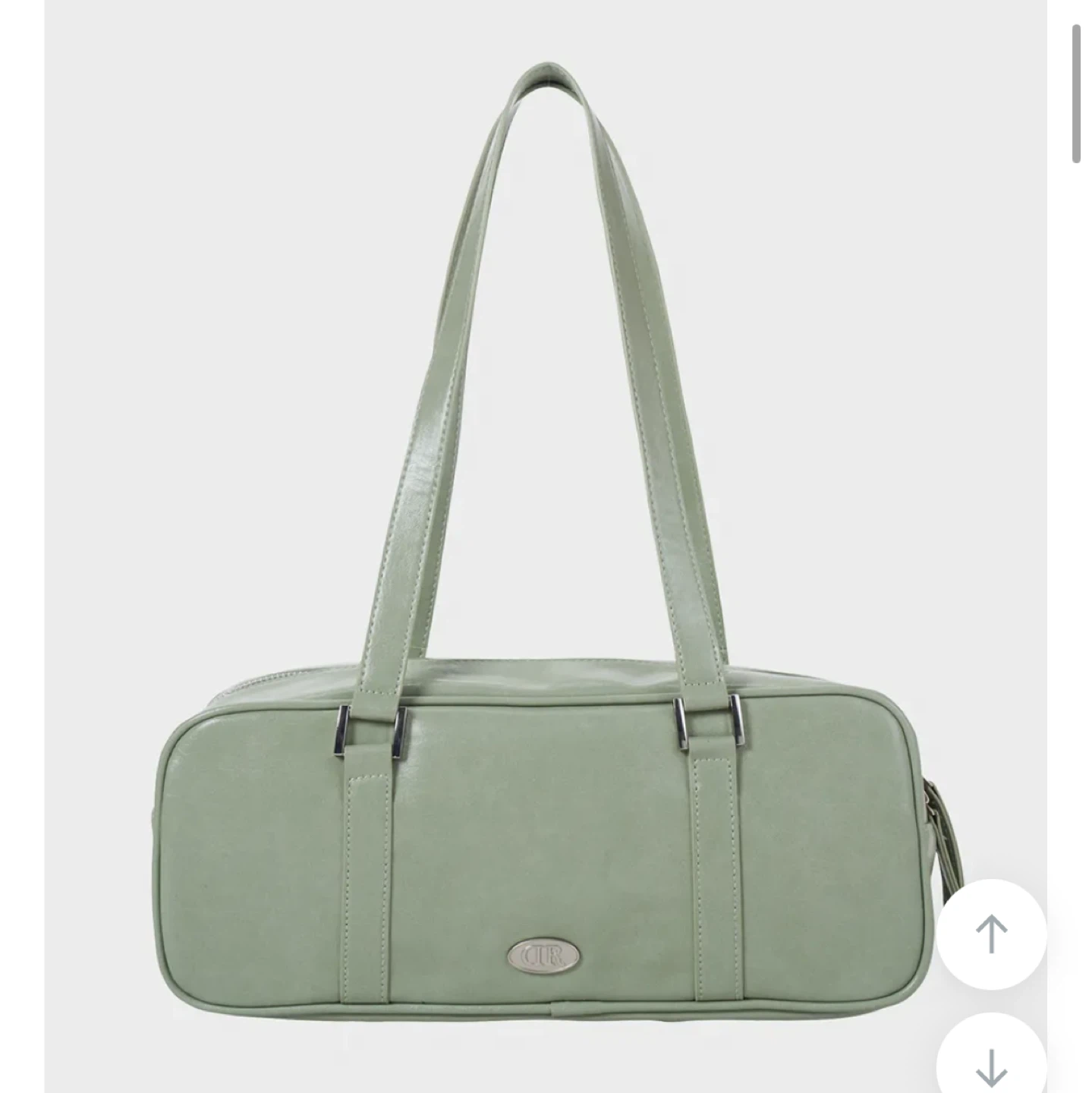 Dumaro Baguette Bag - Sage Green - photo 2