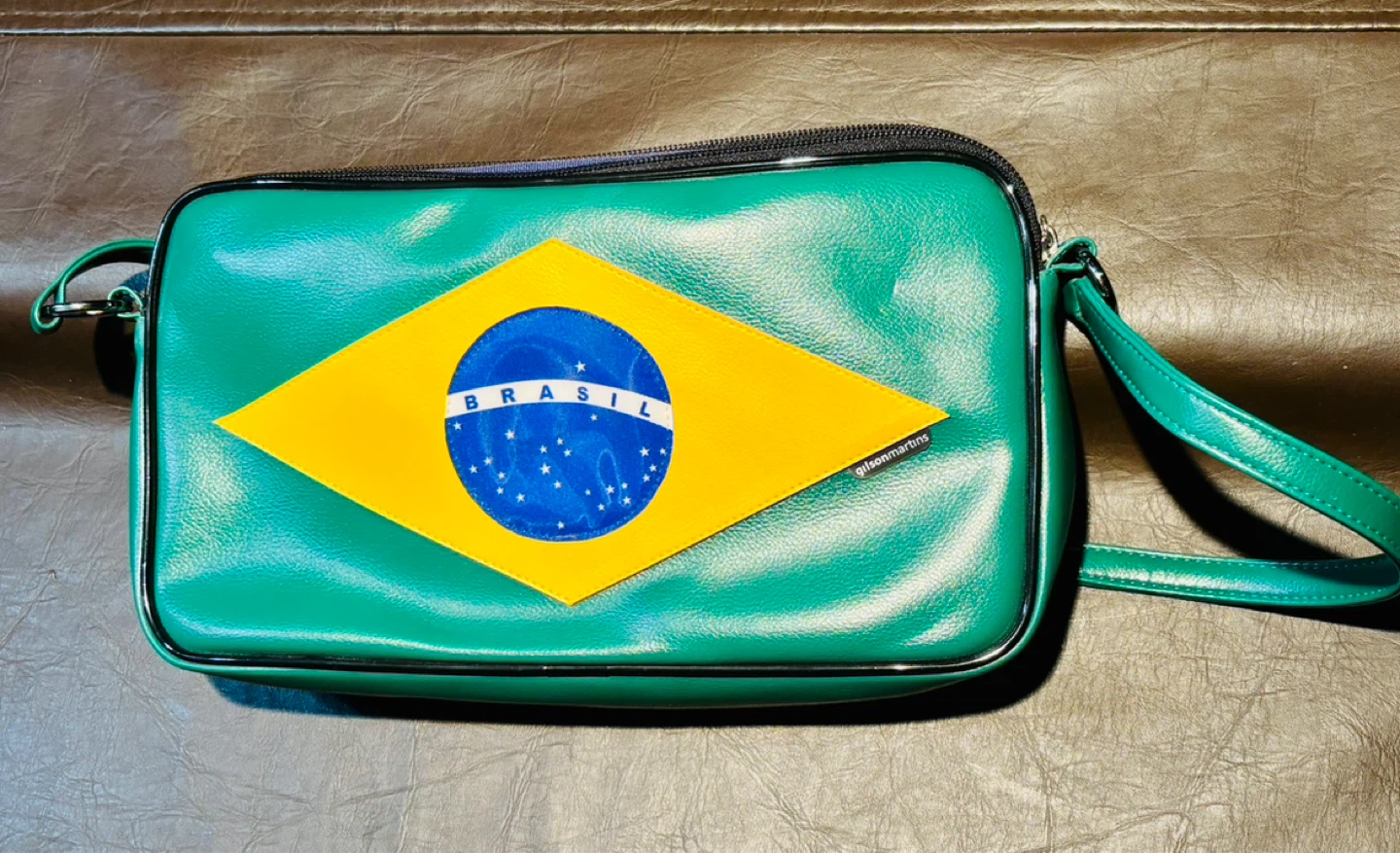 NEW Brazil Flag Shoulder Bag by designer Gilson Martins - photo 4