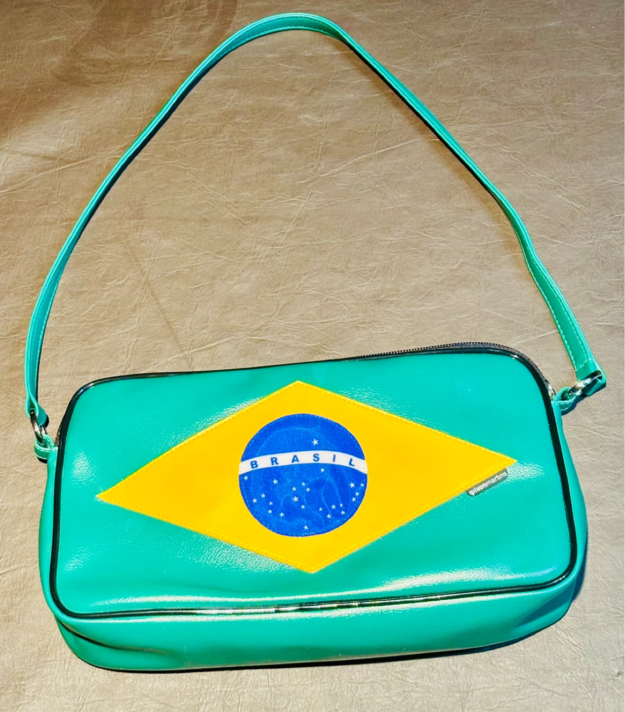 NEW Brazil Flag Shoulder Bag by designer Gilson Martins - photo 5