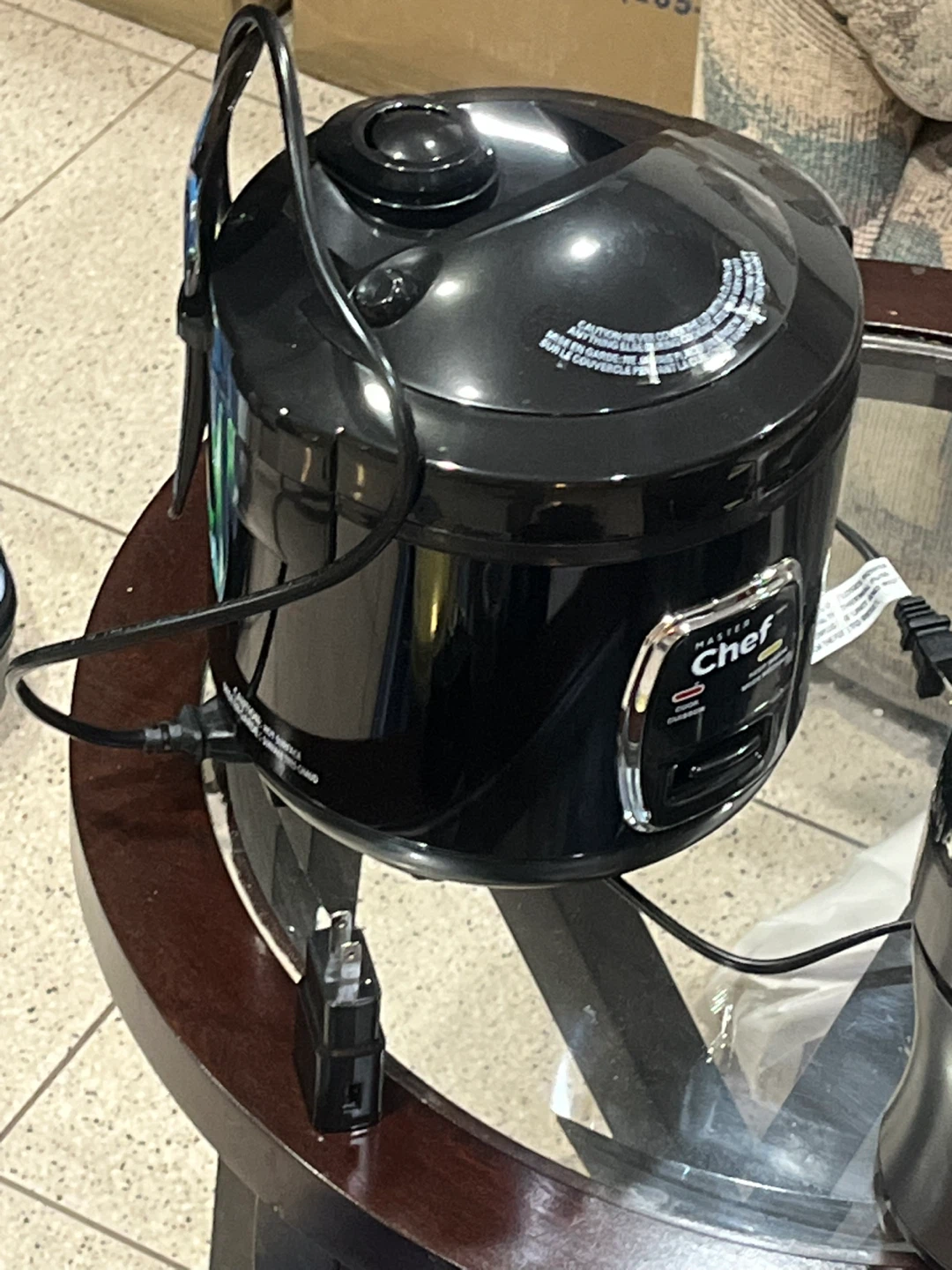 Master Chef Black Rice Cooker