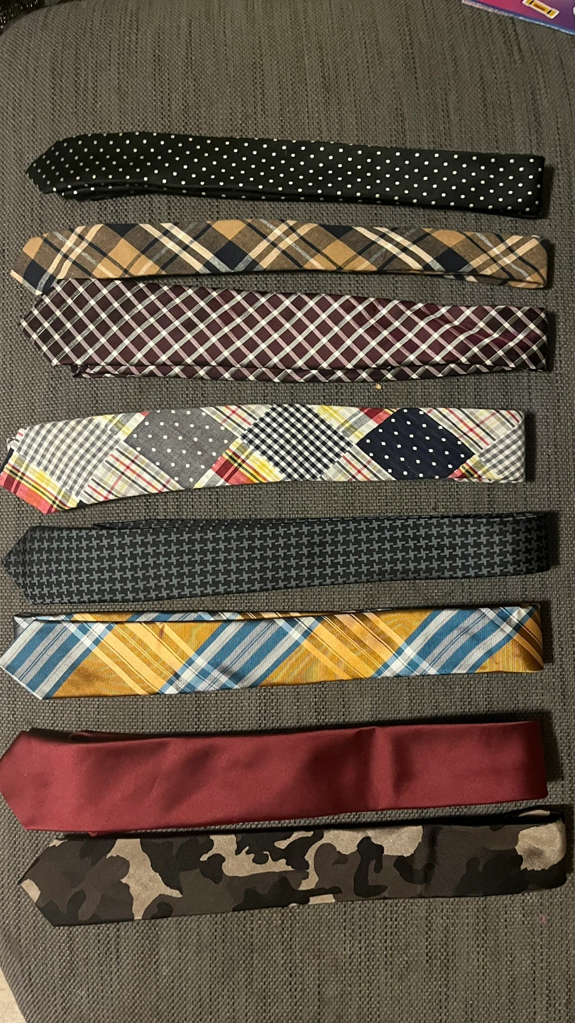 Assorted Men's Neckties (8 Total)
