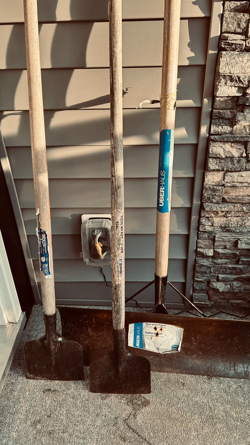Heavy Duty Ice Scrapers / Snow Pushers – Set of 3