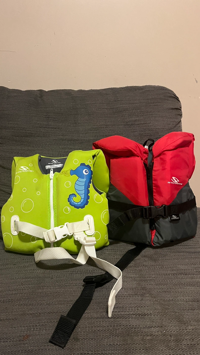 2 Stearns Infant Life Jacket