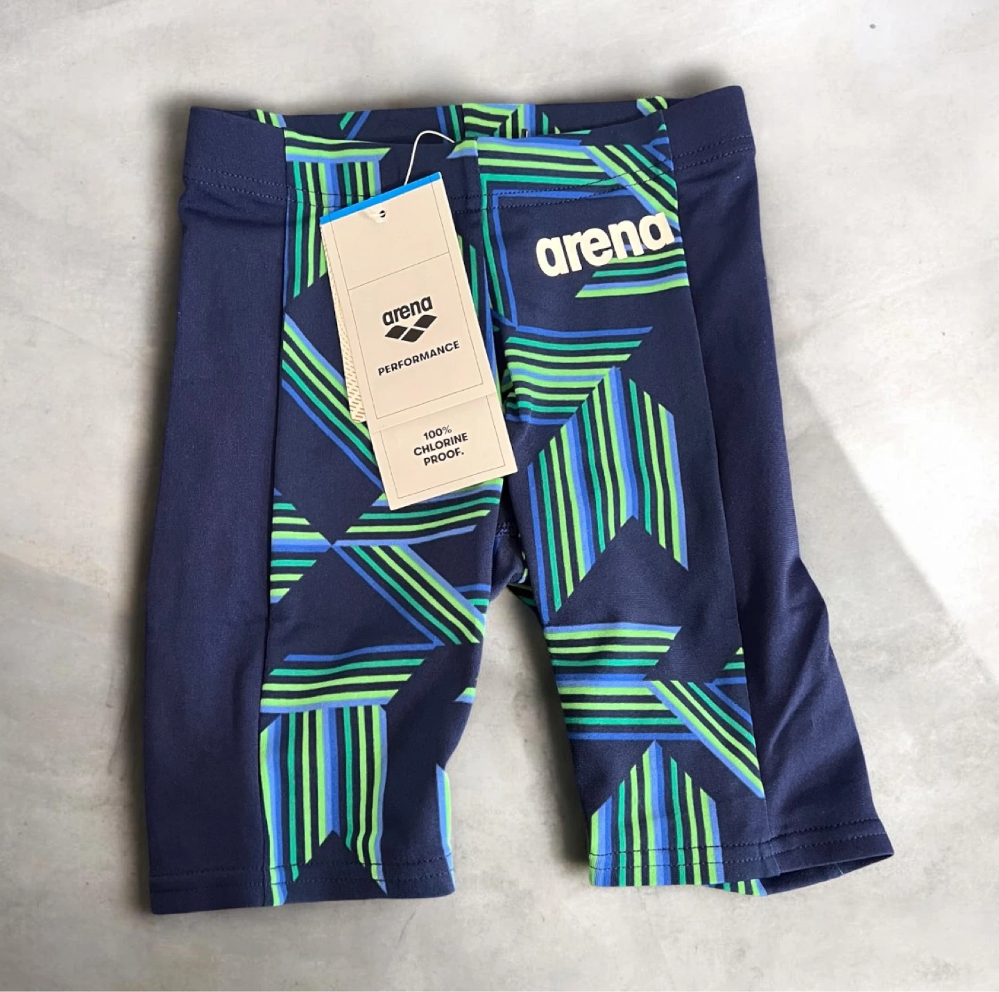 Arena Boys Performance Jammer Swim Shorts Size 22 (5–6Y) BNWT