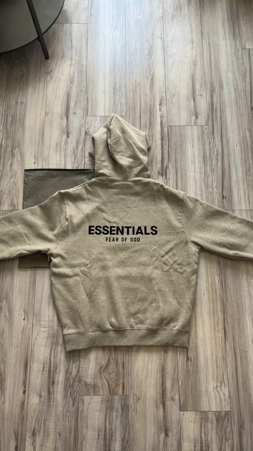 Essentials dark oatmeal hoodie - photo 2