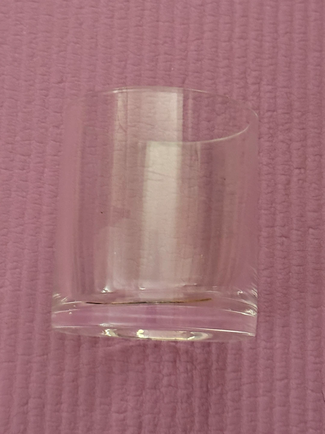 Clear Glass vase - photo 2