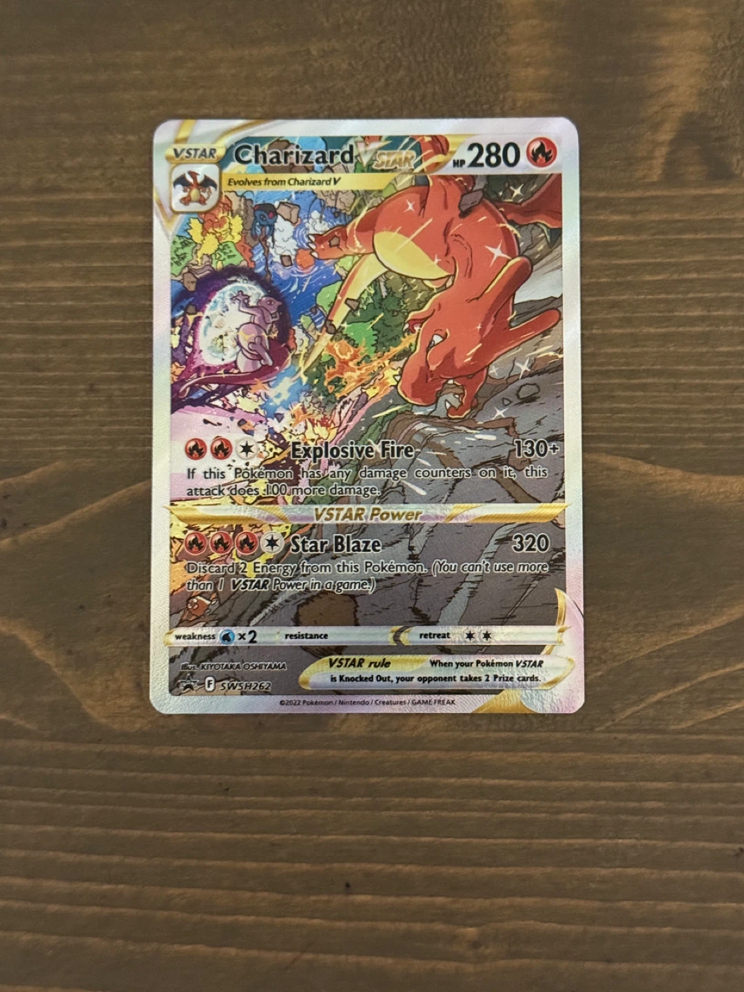 Charizard V-Star Promo 2022 - Mint Condition