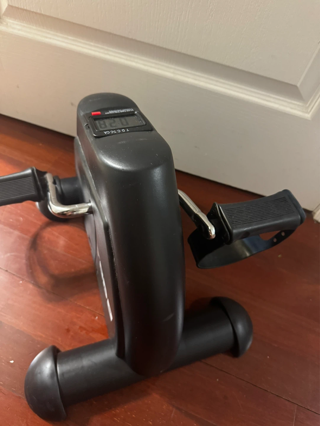 Black Under Desk Pedal Exerciser with Digital Display - photo 2