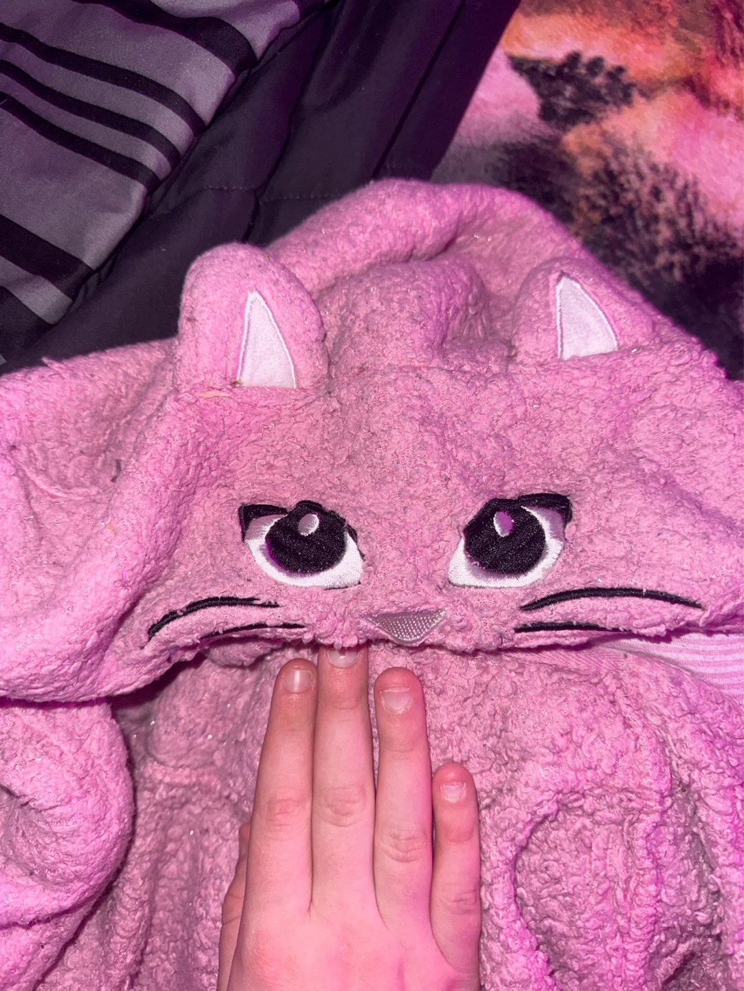 Ardene Pink Cat Hoodie - Size S - photo 2