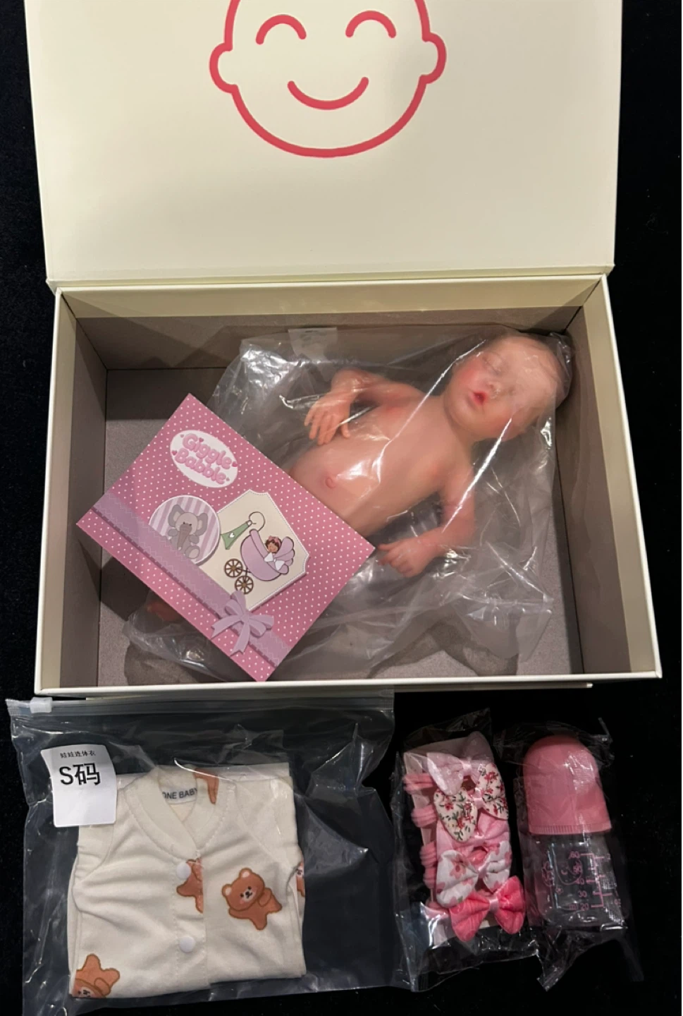 Giggle Babble Baby Doll Set with Outfit and Accessories - photo 2