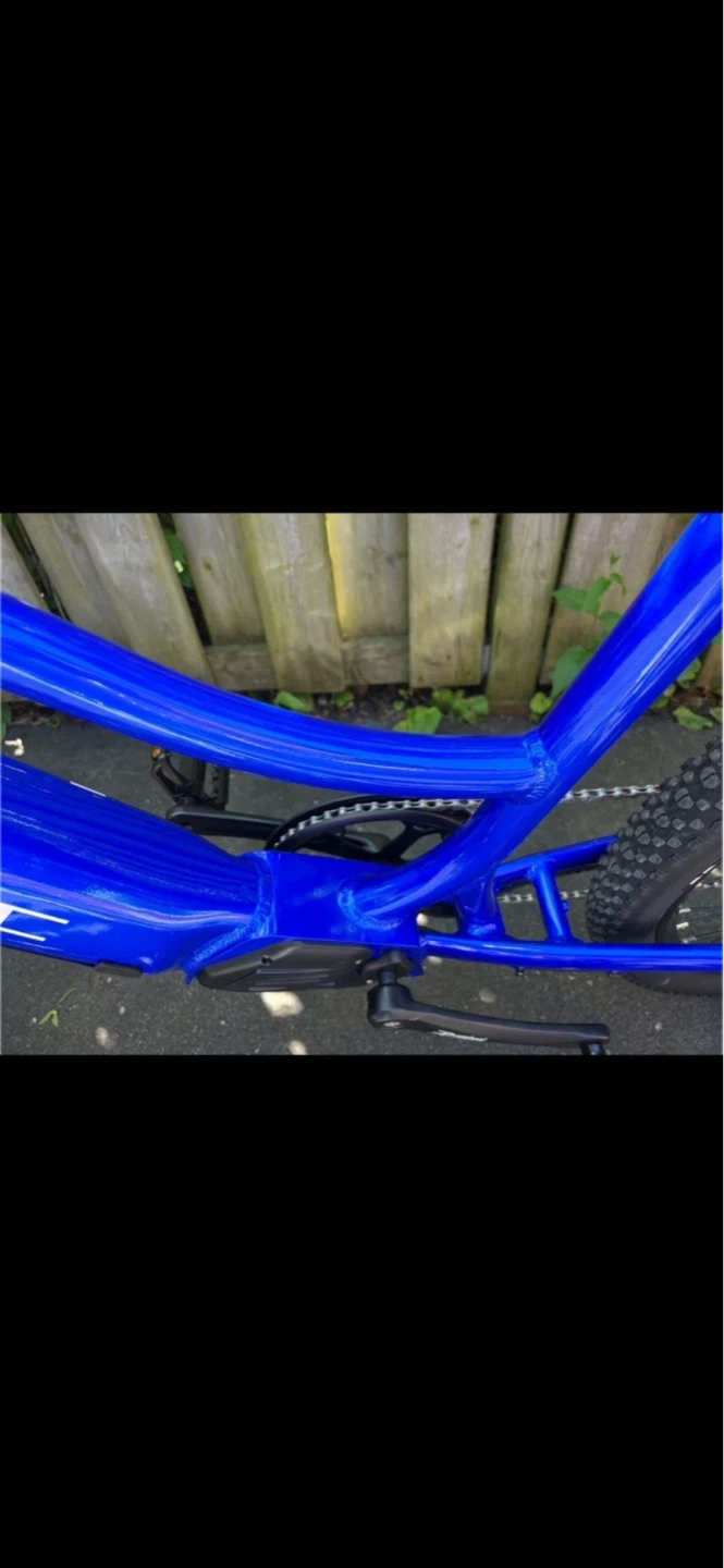 Wolff Sapphire Blue Electric Bicycle with Cargo Rack - photo 5