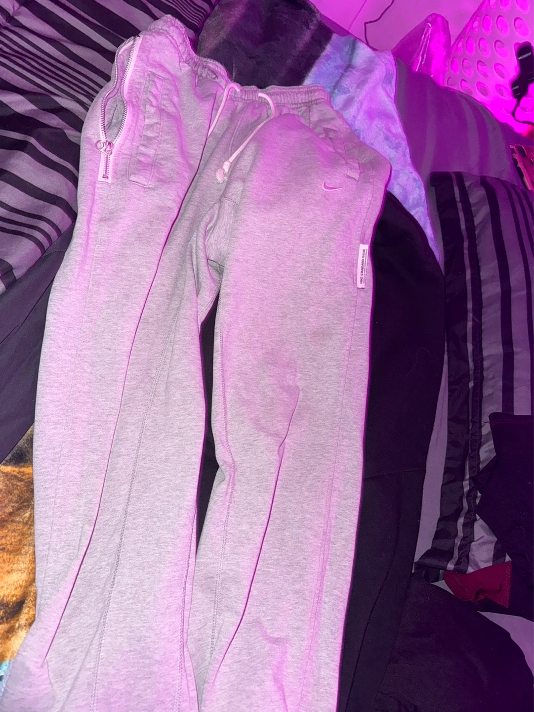Nike Dri-FIT Grey Sweatpants Size S - photo 4