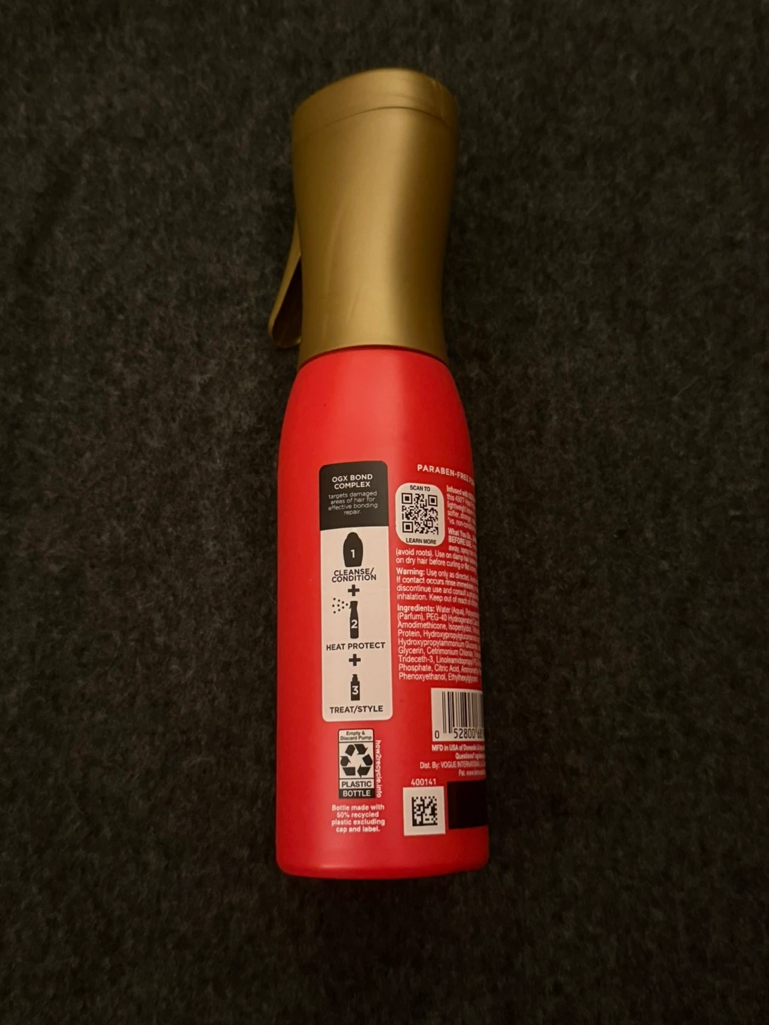 OGX Bond Protein Repair 450 Heat Protect Spray - photo 2