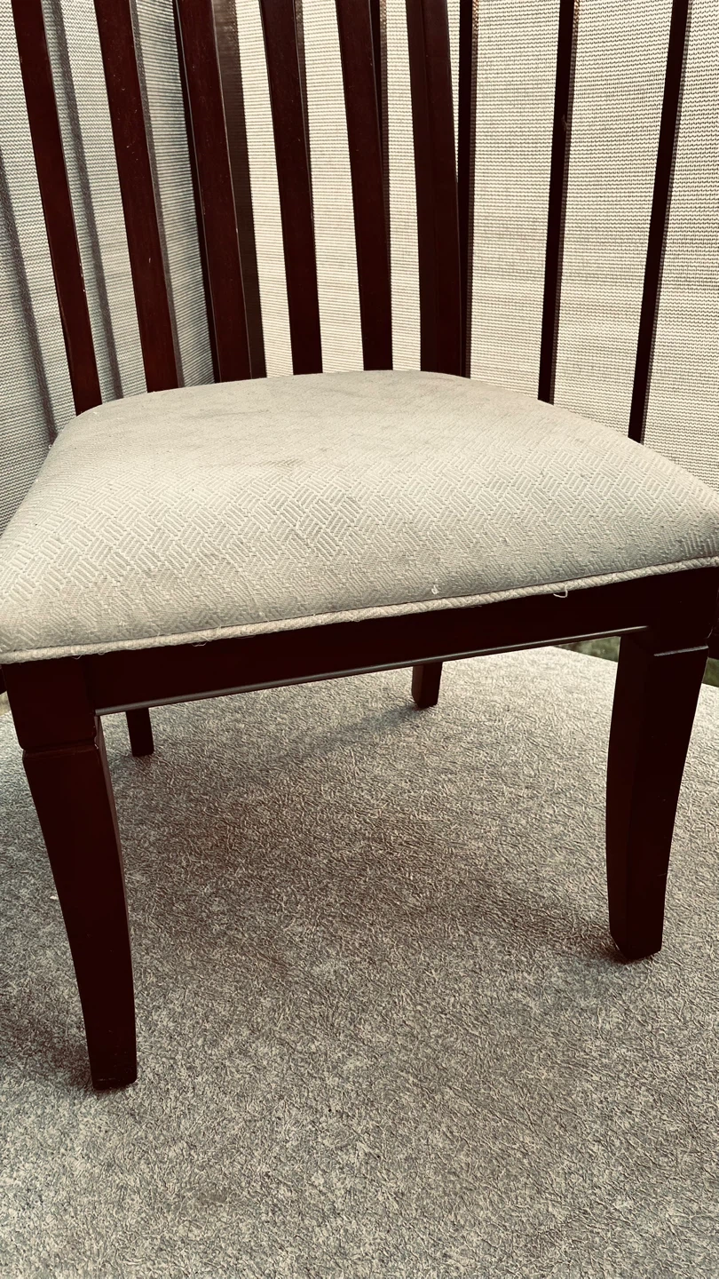 Solid Wood Dining Chair – Great for Restoration / Refinishing - photo 3