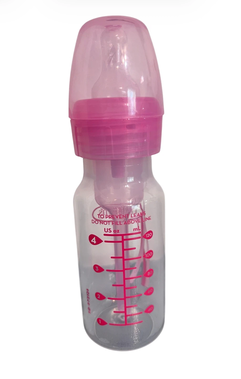 Dr. Brown’s Options+ Anti-Colic 4oz Baby Bottle Pink – Brand New - photo 2