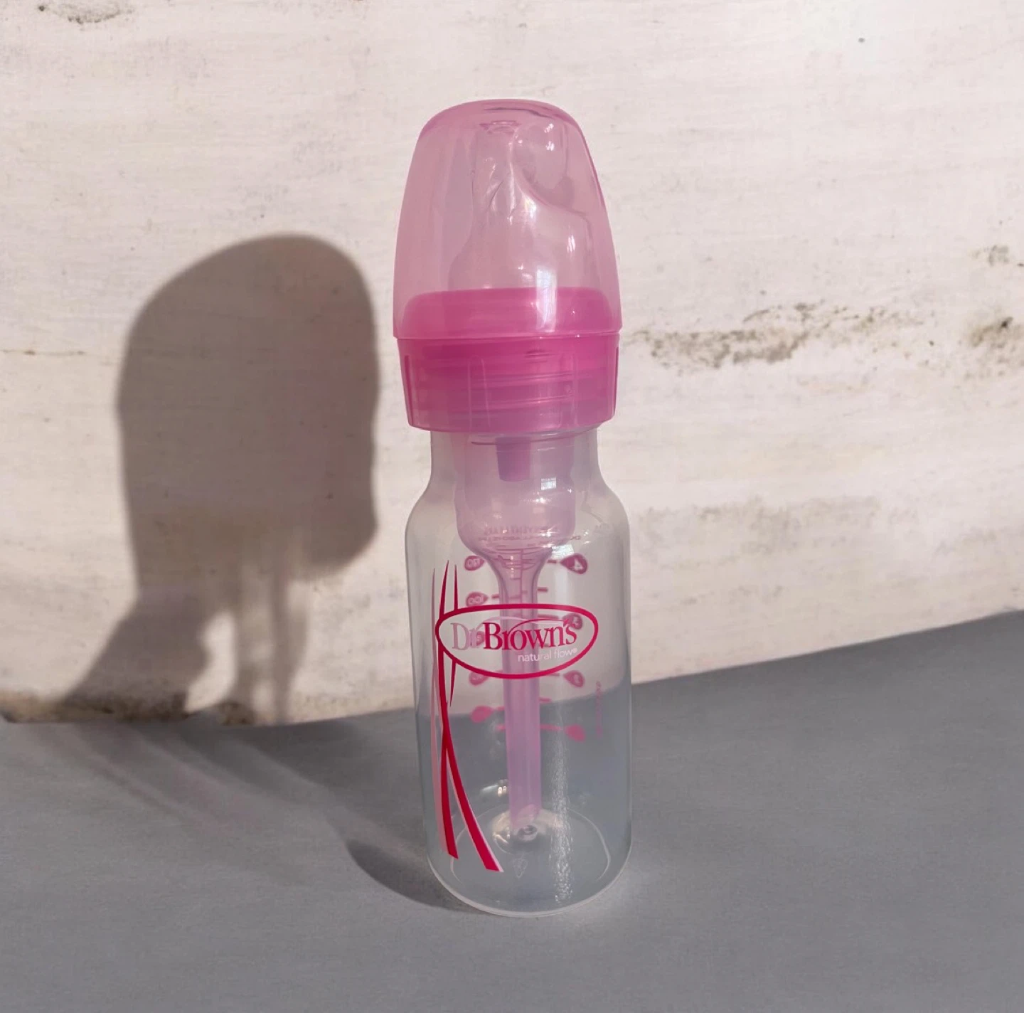 Dr. Brown’s Options+ Anti-Colic 4oz Baby Bottle Pink – Brand New