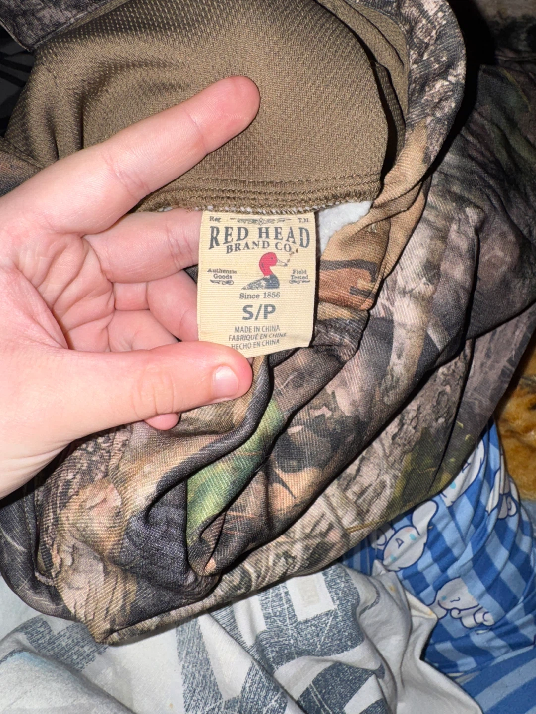 Red Head Camo Hoodie Size S/P
