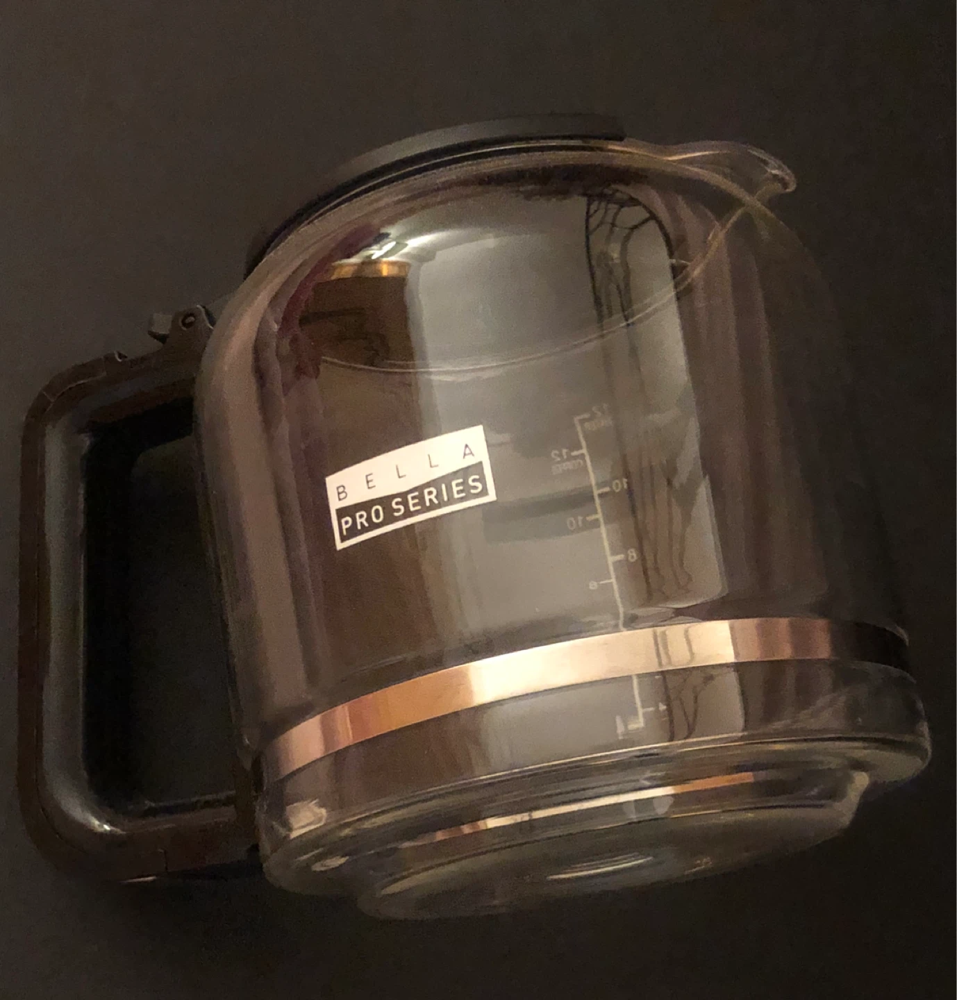 BELLA Pro Series Glass Coffee Carafe