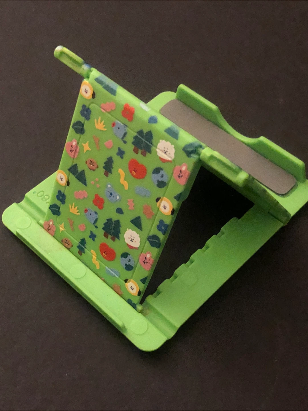 BT21 Phone Stand - Green with Character Print - photo 3