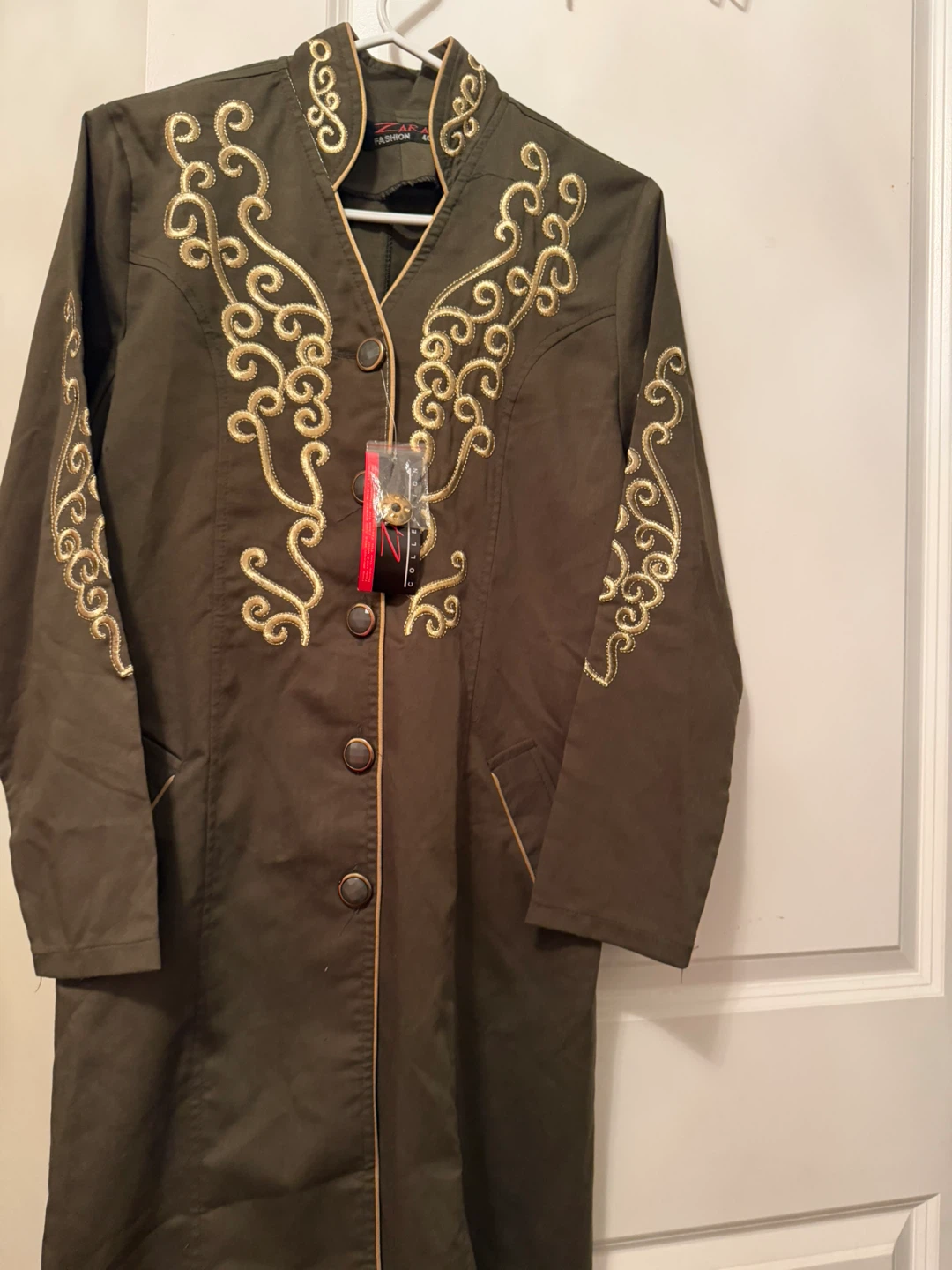 ZARA Fashion Women's Embroidered Jacket - photo 2