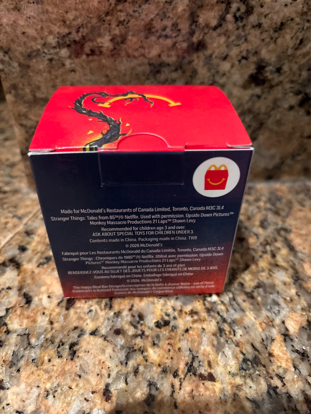 McDonald's Happy Meal Box Stranger Things Edition - photo 3