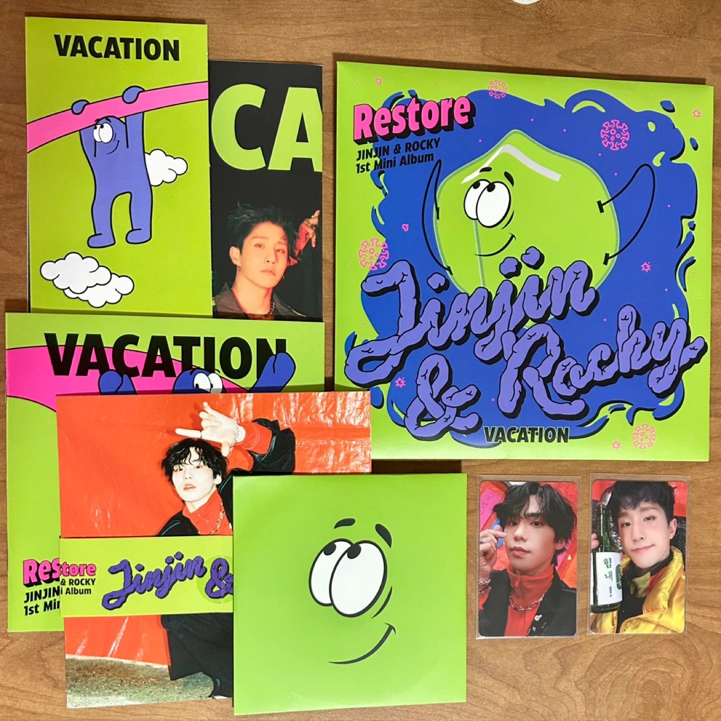 Jinjin & Rocky 1st Mini Album STAYCATION - photo 3