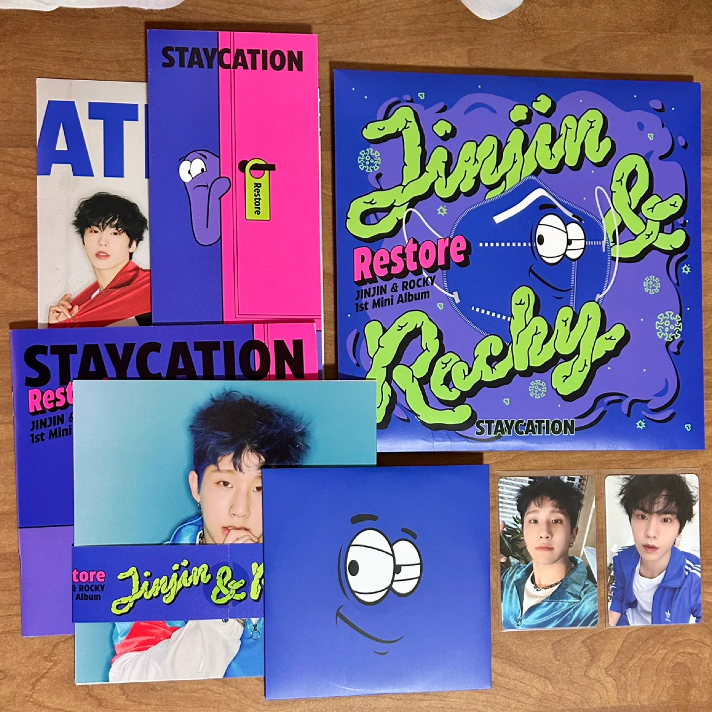 Jinjin & Rocky 1st Mini Album STAYCATION - photo 2