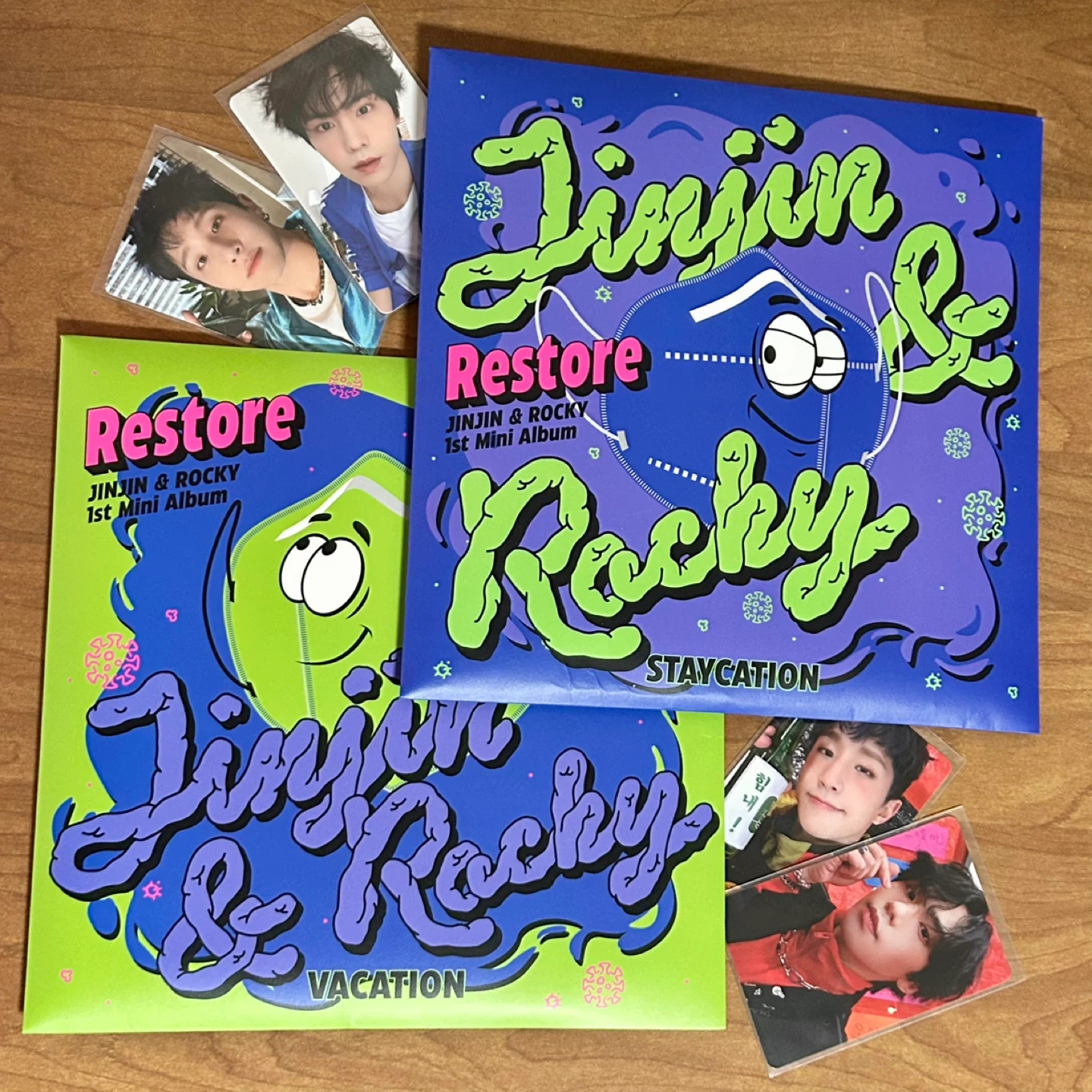 Jinjin & Rocky 1st Mini Album STAYCATION