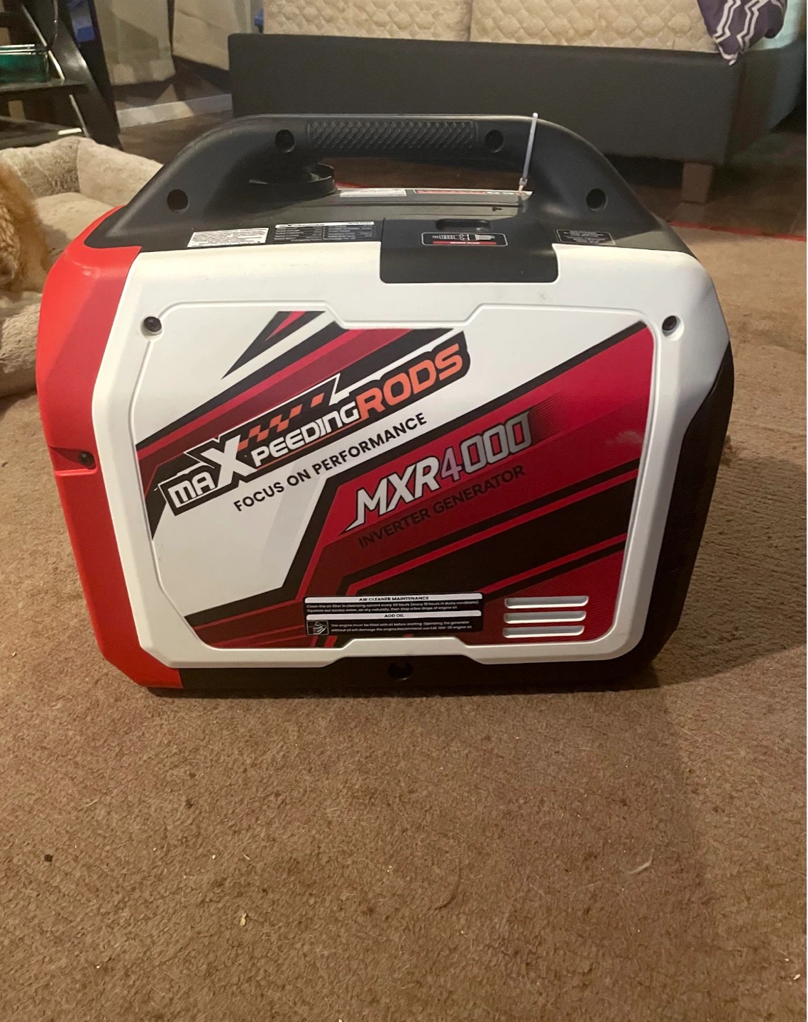 Maxpeedingrods Mxr4000 Inverter Generator - photo 4