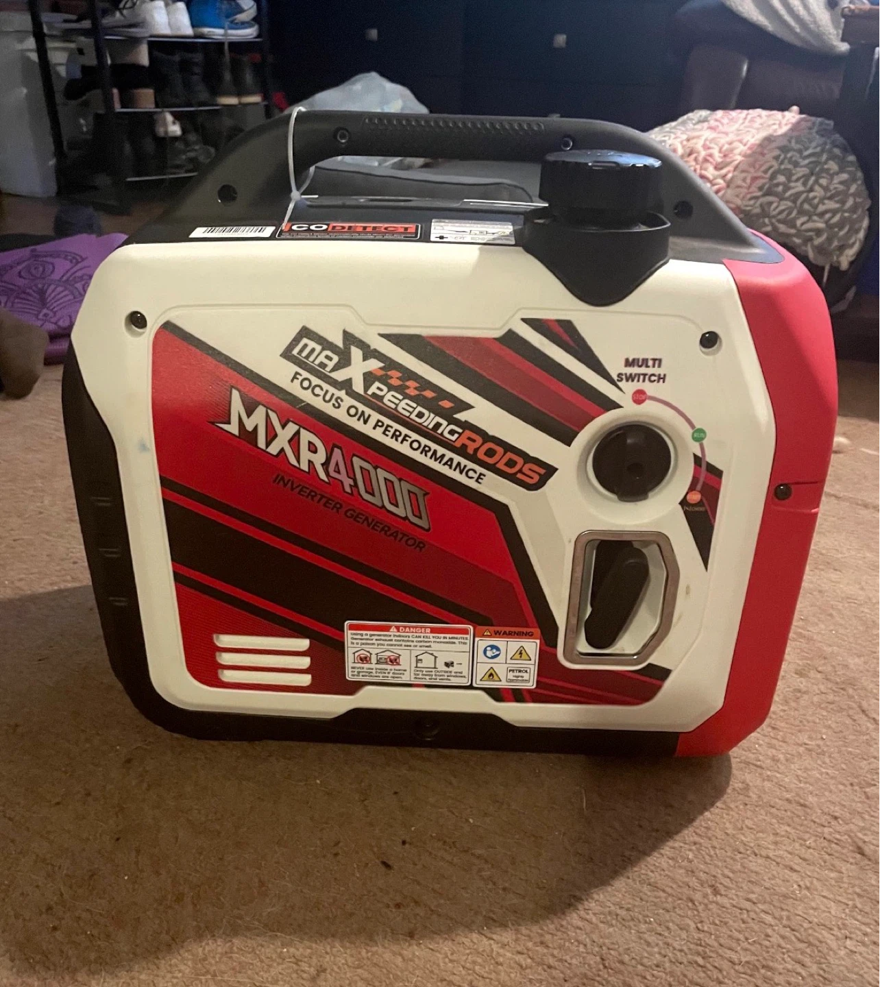 Maxpeedingrods Mxr4000 Inverter Generator - photo 3