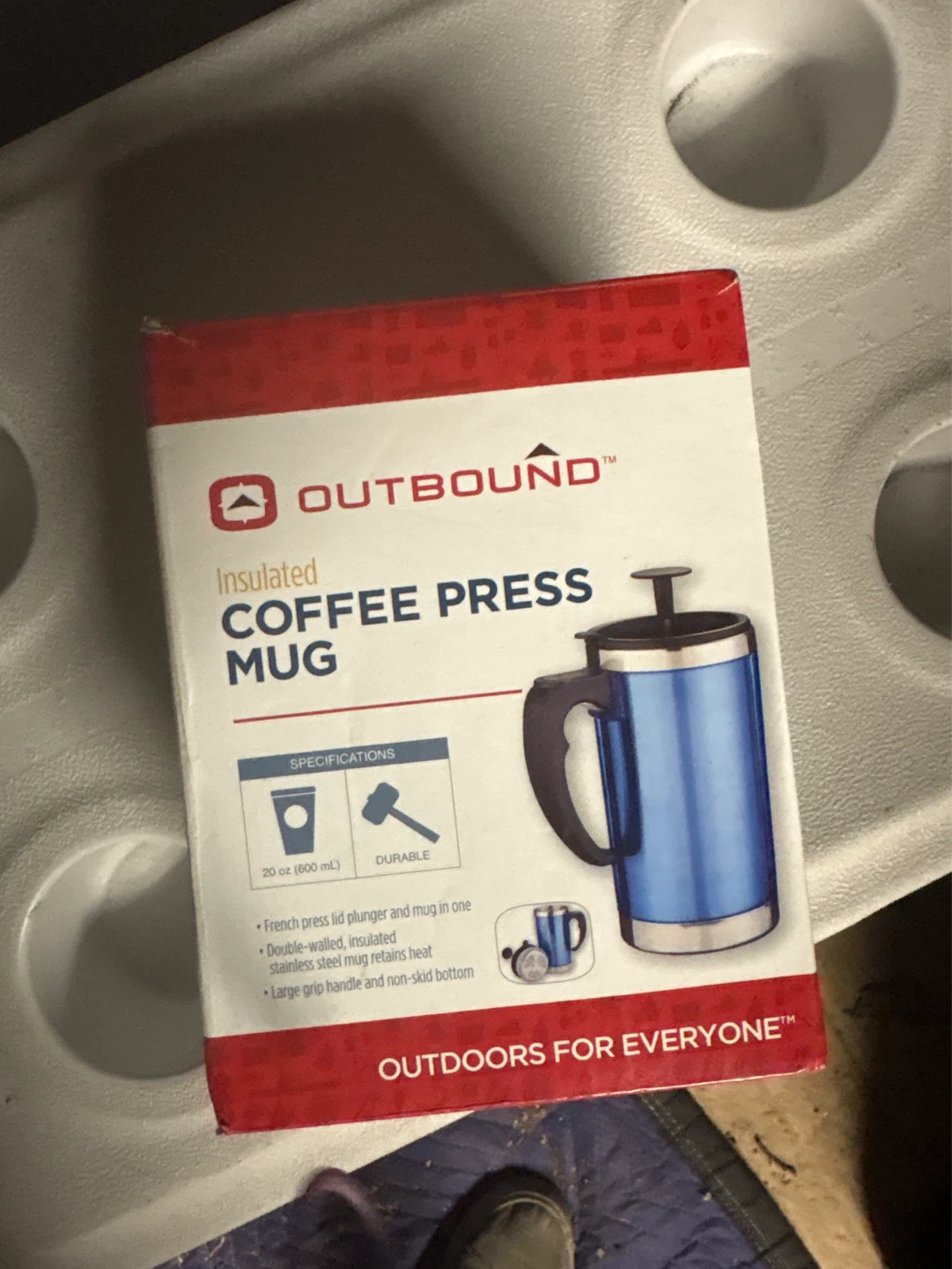 🥕Outbound Insulated Coffee Press Mug🏕️