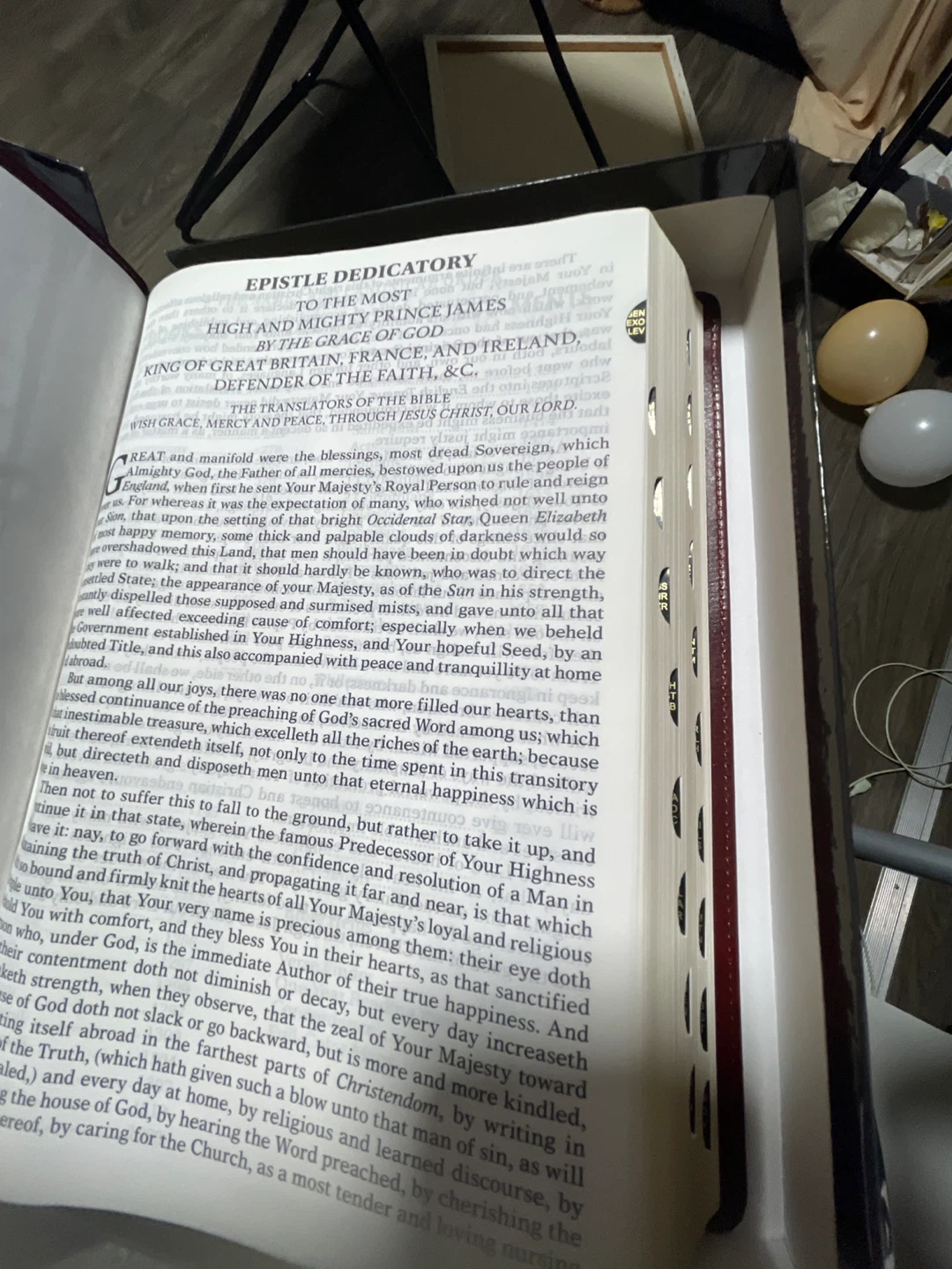 KJV Super Giant Print Holy Bible - photo 3
