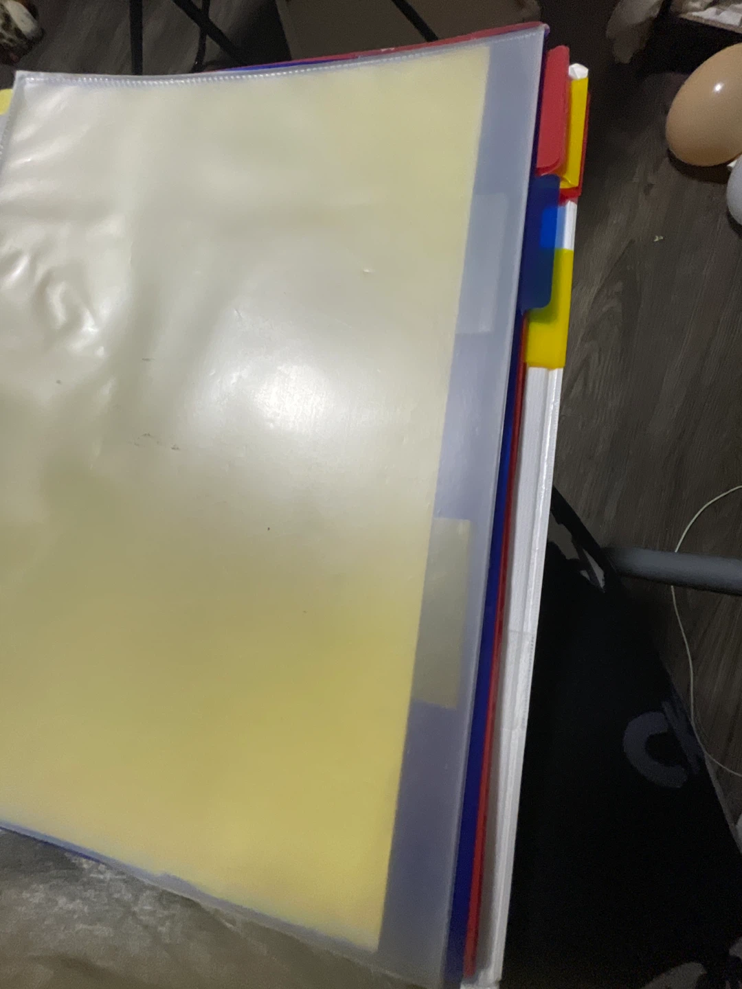 3-Ring Binder with Plastic Sleeves - photo 3